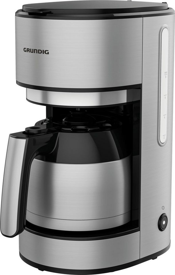 Grundig Filterkaffeemaschine KM 5620 T, 1l Kaffeekanne, Kraftvolle 1000 W,  Abschaltautomatik
