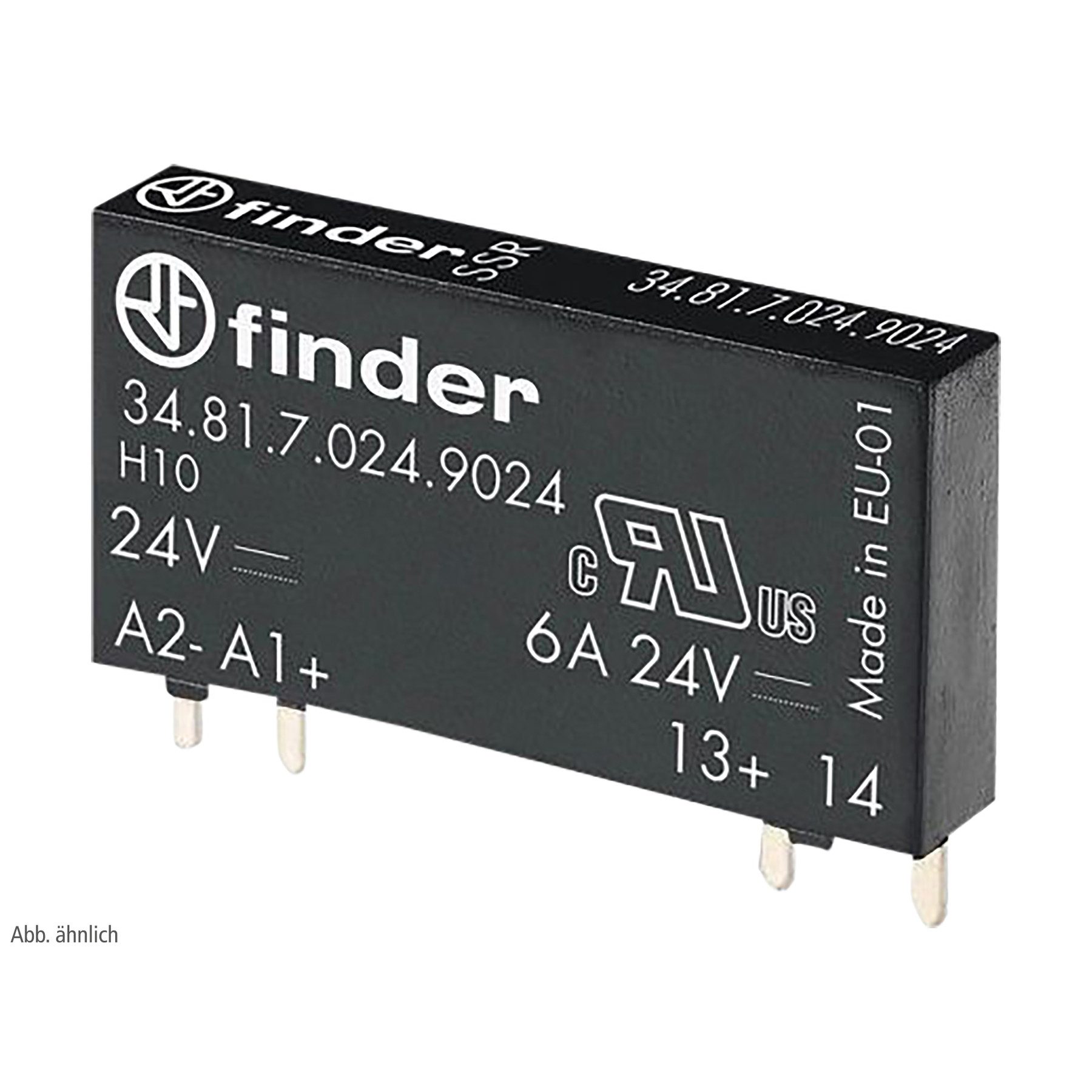 finder Relais-Modul FINDER SSR-Steck-/Printrelais 24 V DC, 6A, 1 Schließer
