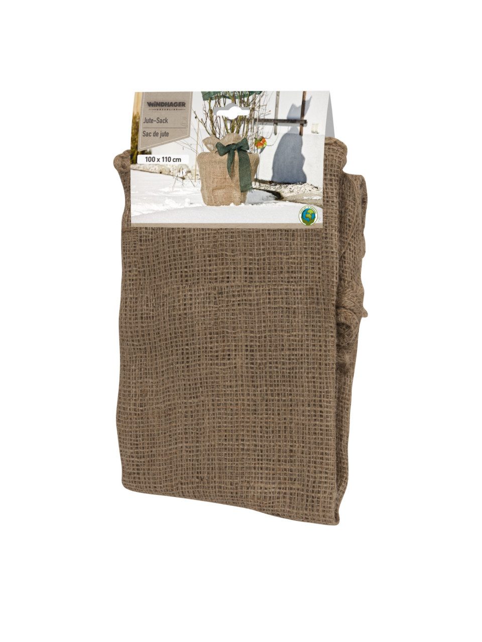 Windhager Wintervlies Windhager Jute-Sack 100 x 110 cm, natur