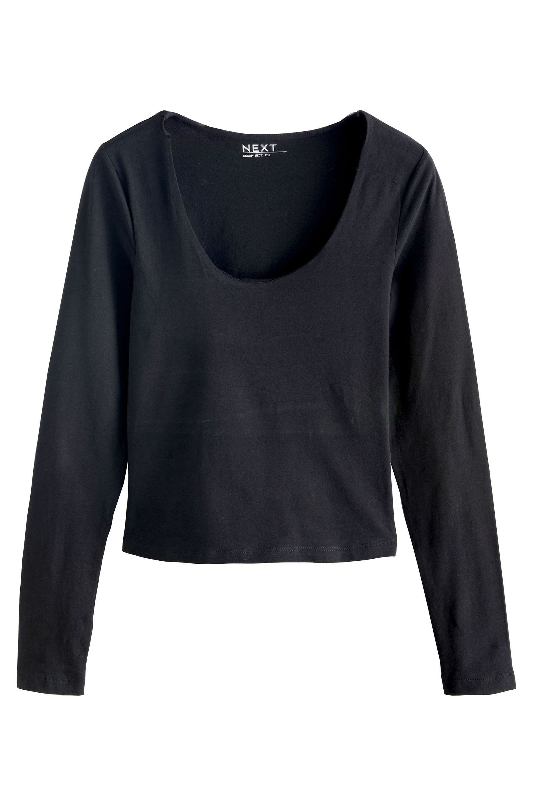 Next Blusenshirt Langärmeliges Oberteil mit U-Boot-Ausschnitt günstig online kaufen