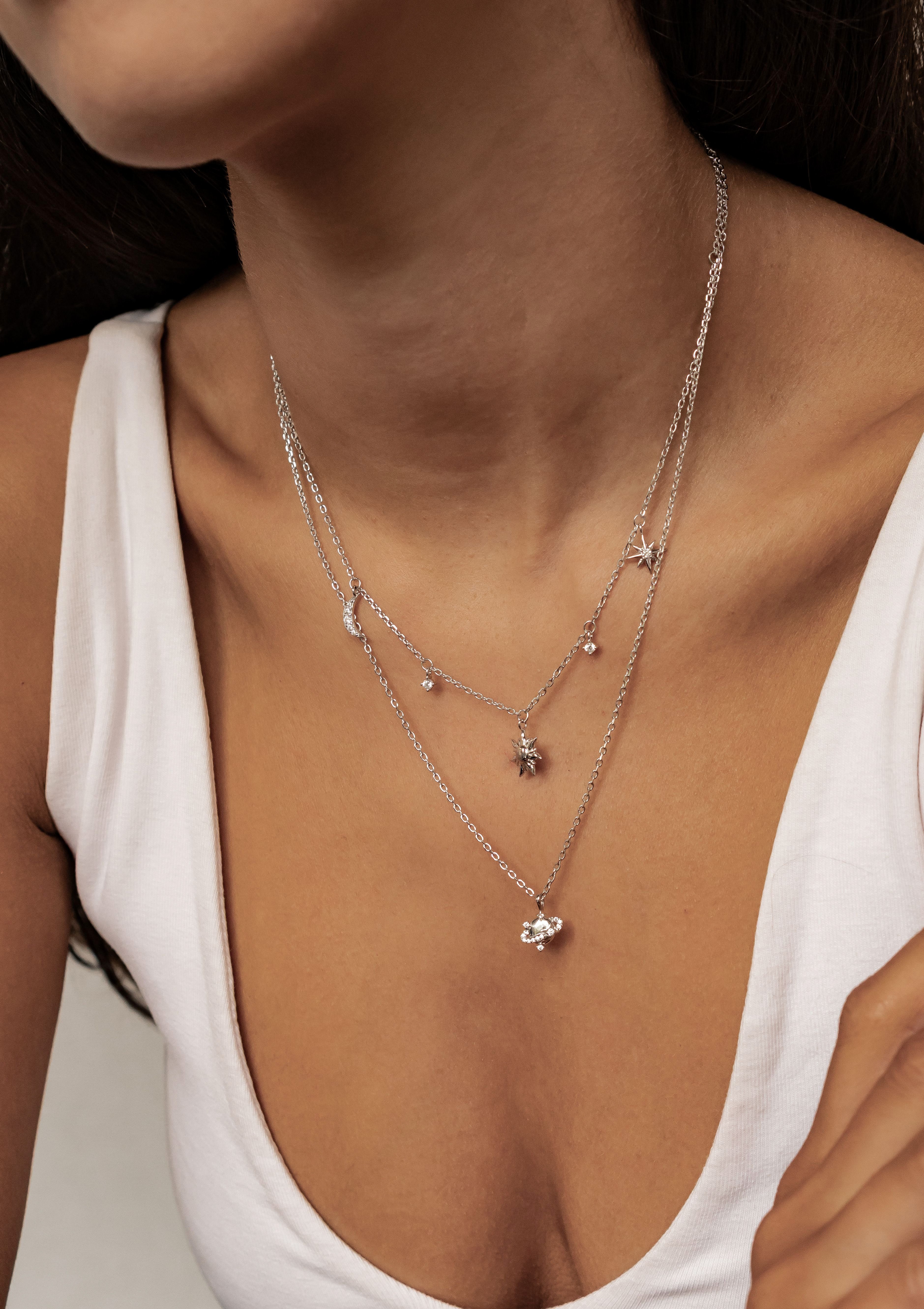 Hey Happiness Collier-Set Sternenhimmel 2-tlg., 925er Silber Schmuck für Da günstig online kaufen