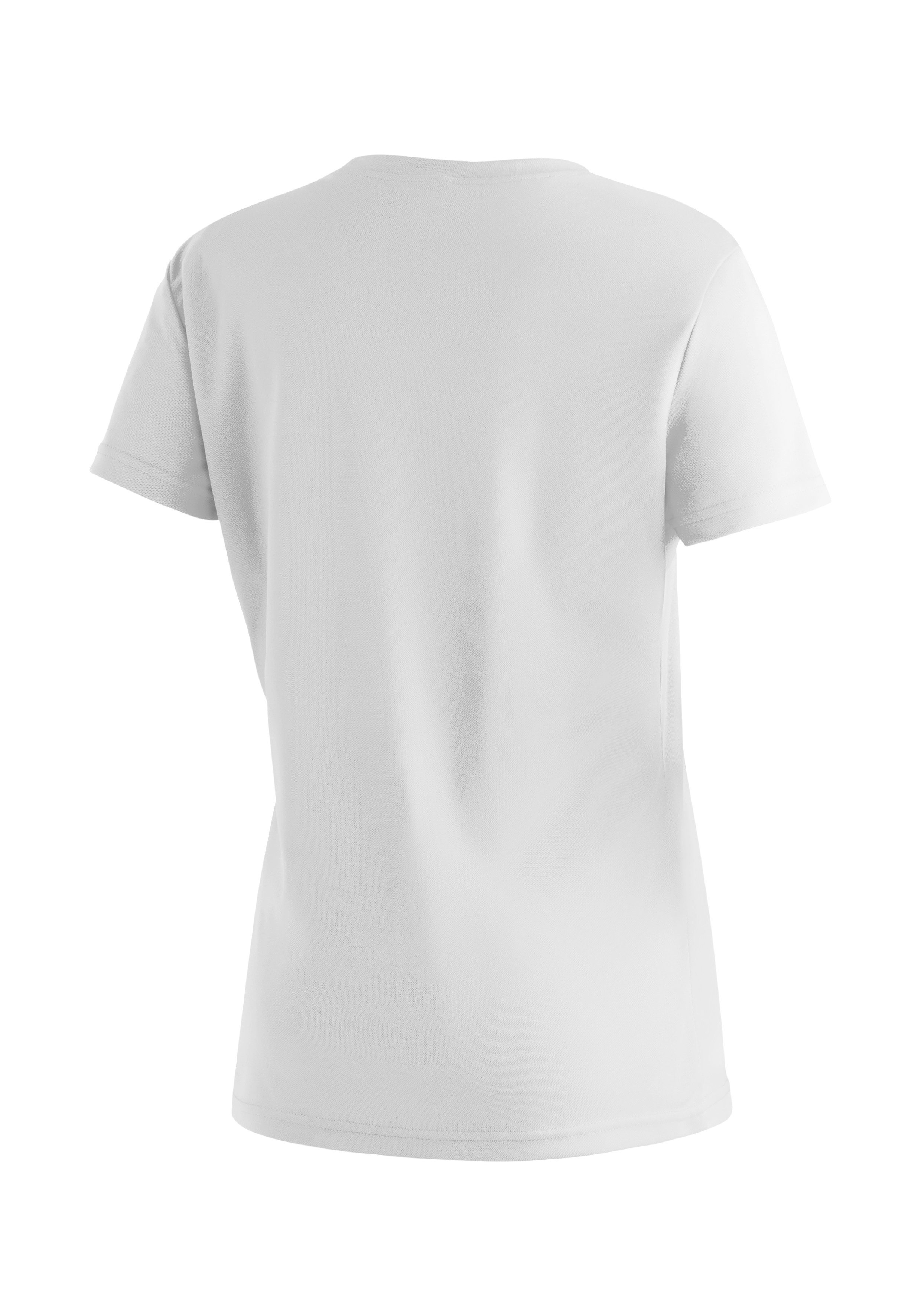Maier Sports T-Shirt Wilma Print Damen Kurzarmshirt, leichtes Sommer Funktionsshirt, Rundhals, Reg Fit