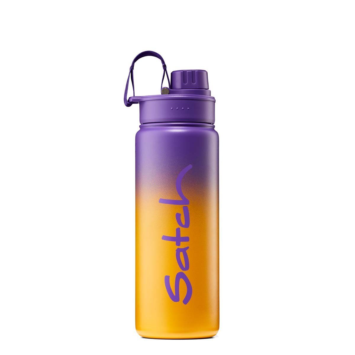 Satch Edelstahl-Trinkflasche, 01017-90245-10 Purple Graffiti Trinkflasche BPA-frei