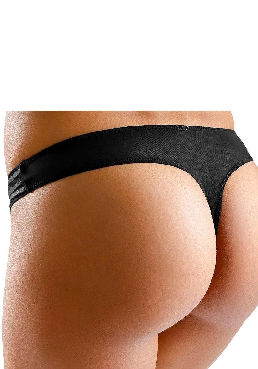 Vivance by Lascana Stringpanty Francesca mit feinem Herzaccessoire