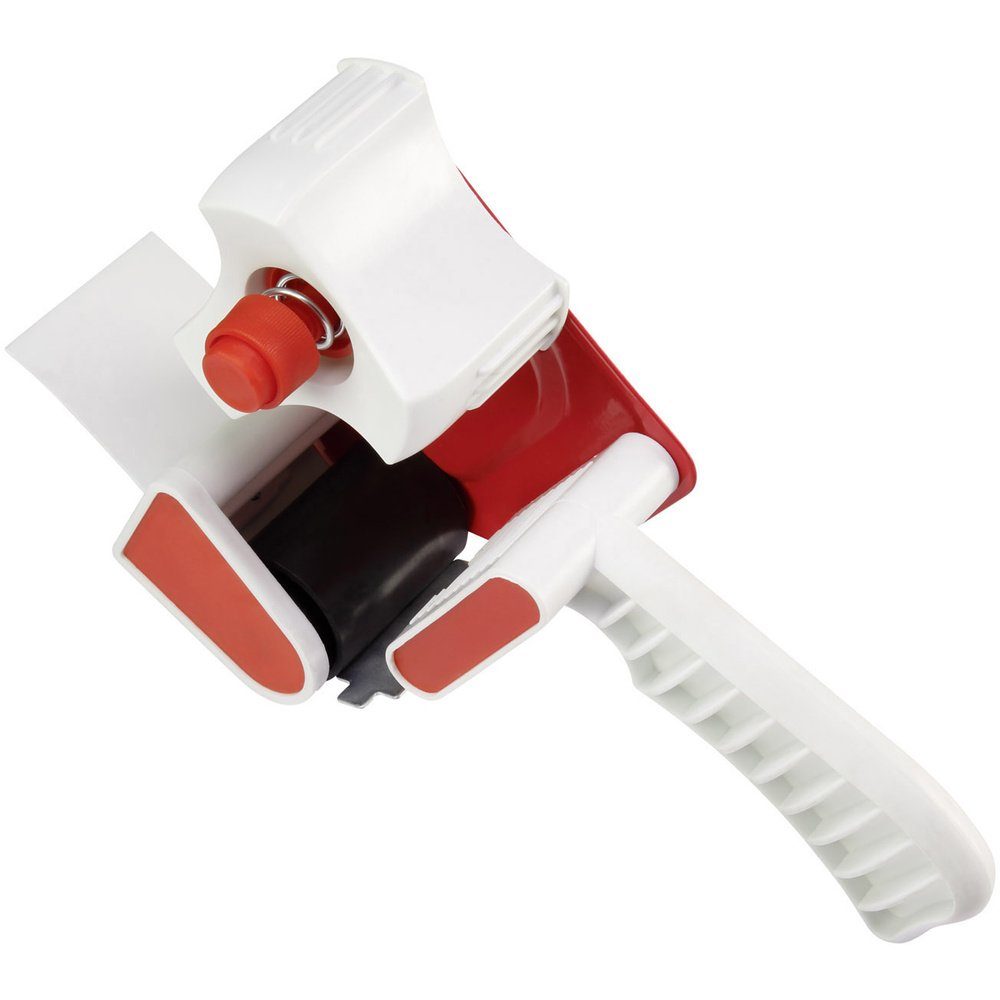 TOOLCRAFT Klebeband TOOLCRAFT Packband-Abroller Rot, Weiß günstig online kaufen
