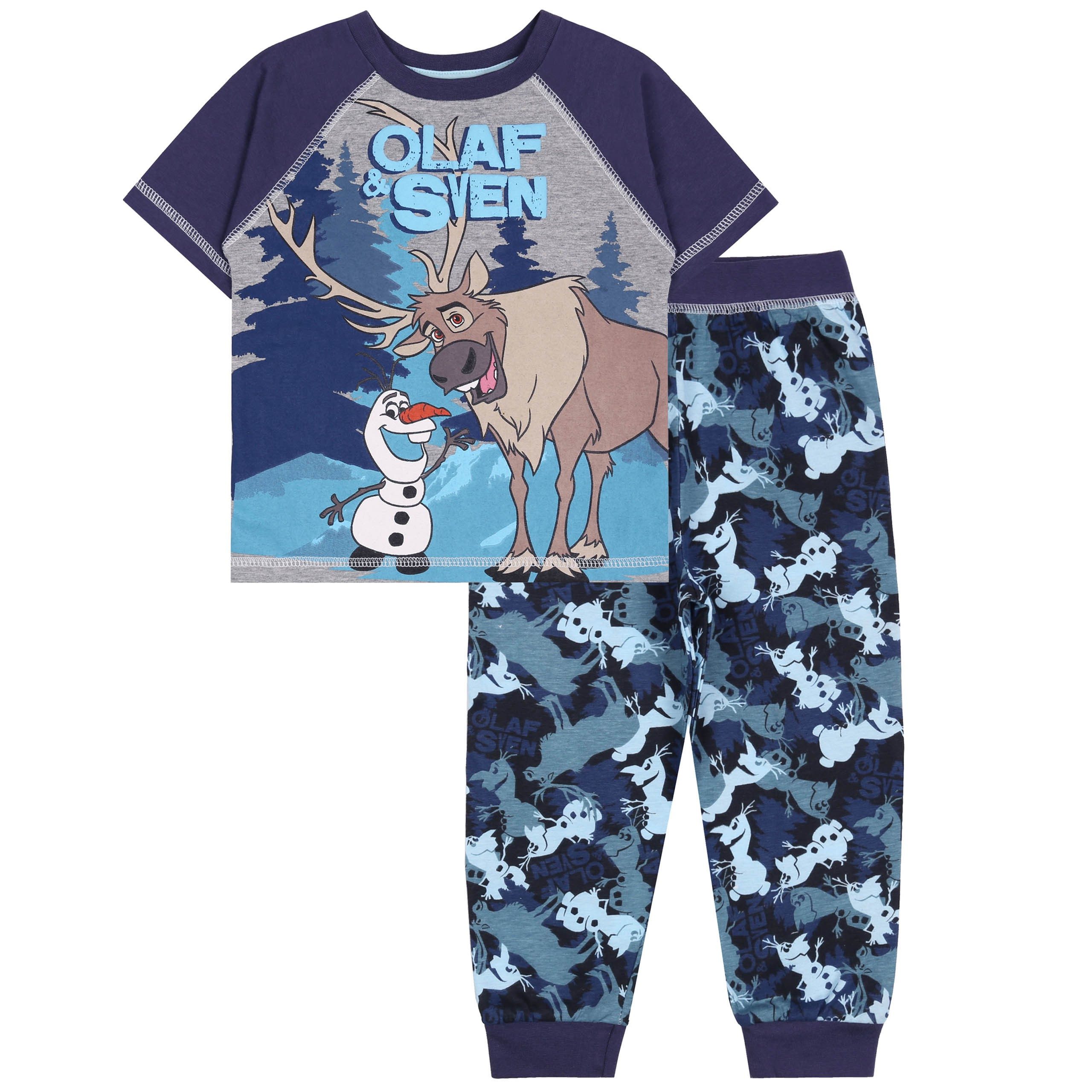 Sarcia.eu Schlafanzug Zweiteiliger Pyjama FROZEN 7-8 Jahre