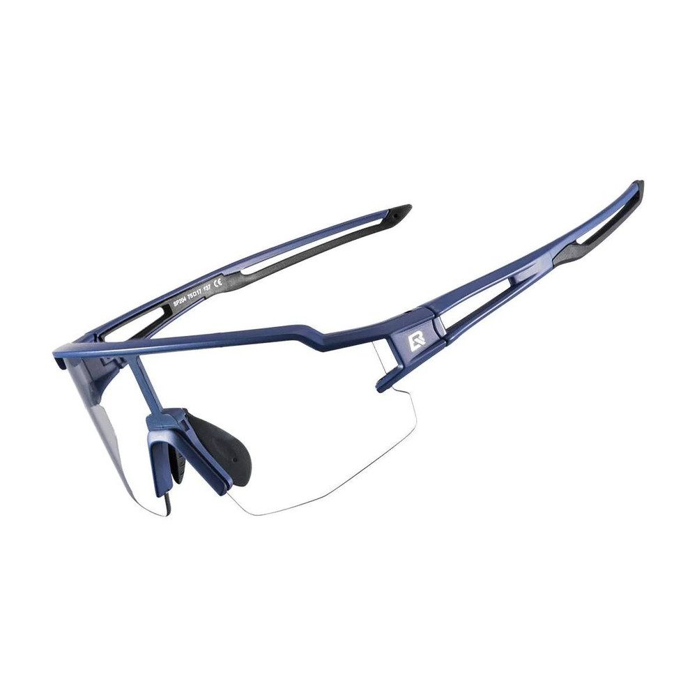 ROCKBROS Sportbrille Radbrille Fahrradbrille Sonnenschutzbrille, (Spar-Set, 1-St., 75-17-137 mm leicht), UV400-Schutz, 30 g leicht, stoßfest, Korrektur-Clip