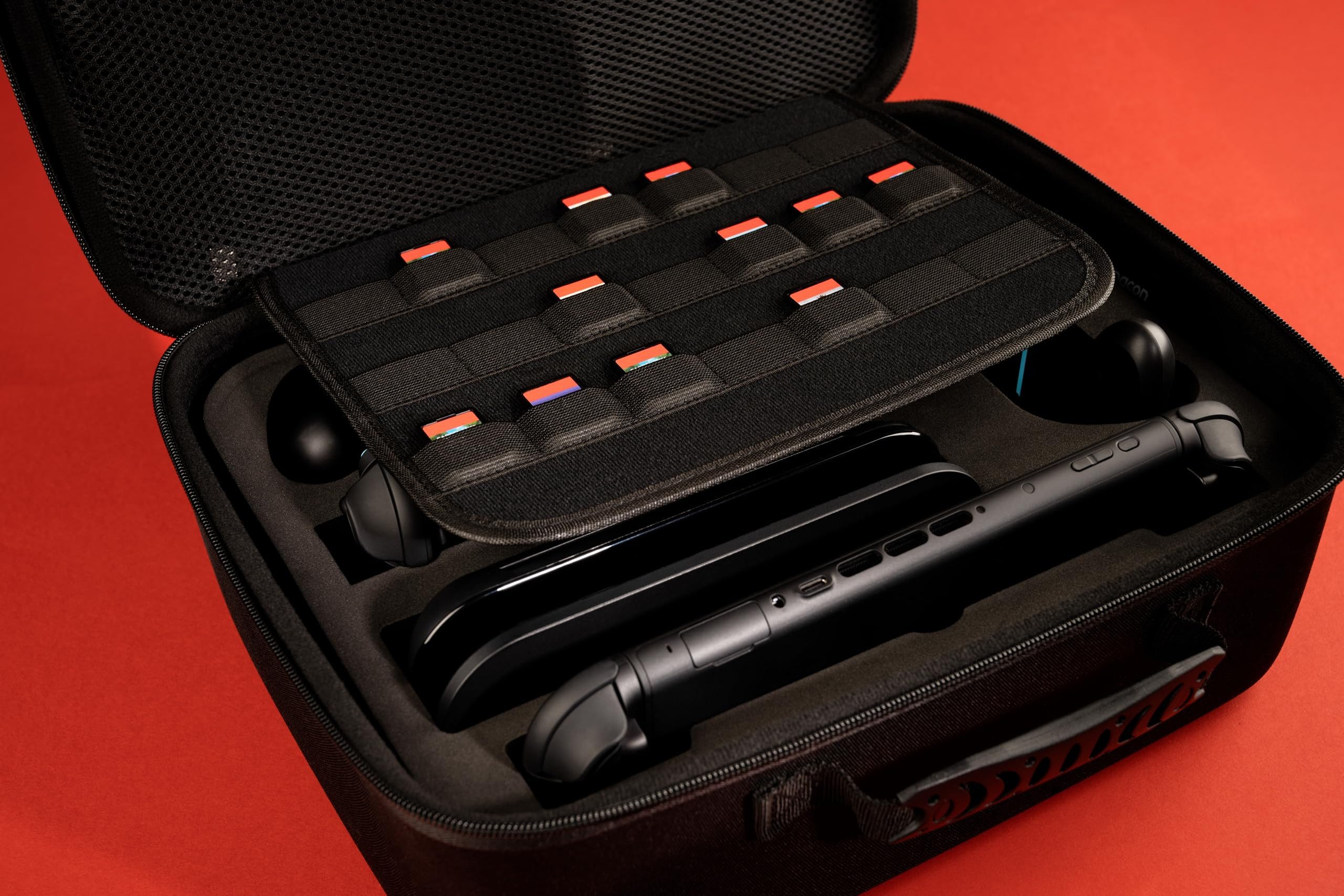 BigBen Tragetasche BIGBEN Transportkoffer für Nintendo Switch 2, Stoßabsorbierende Inneneinlage, vielfältige Fächer, robustes Material