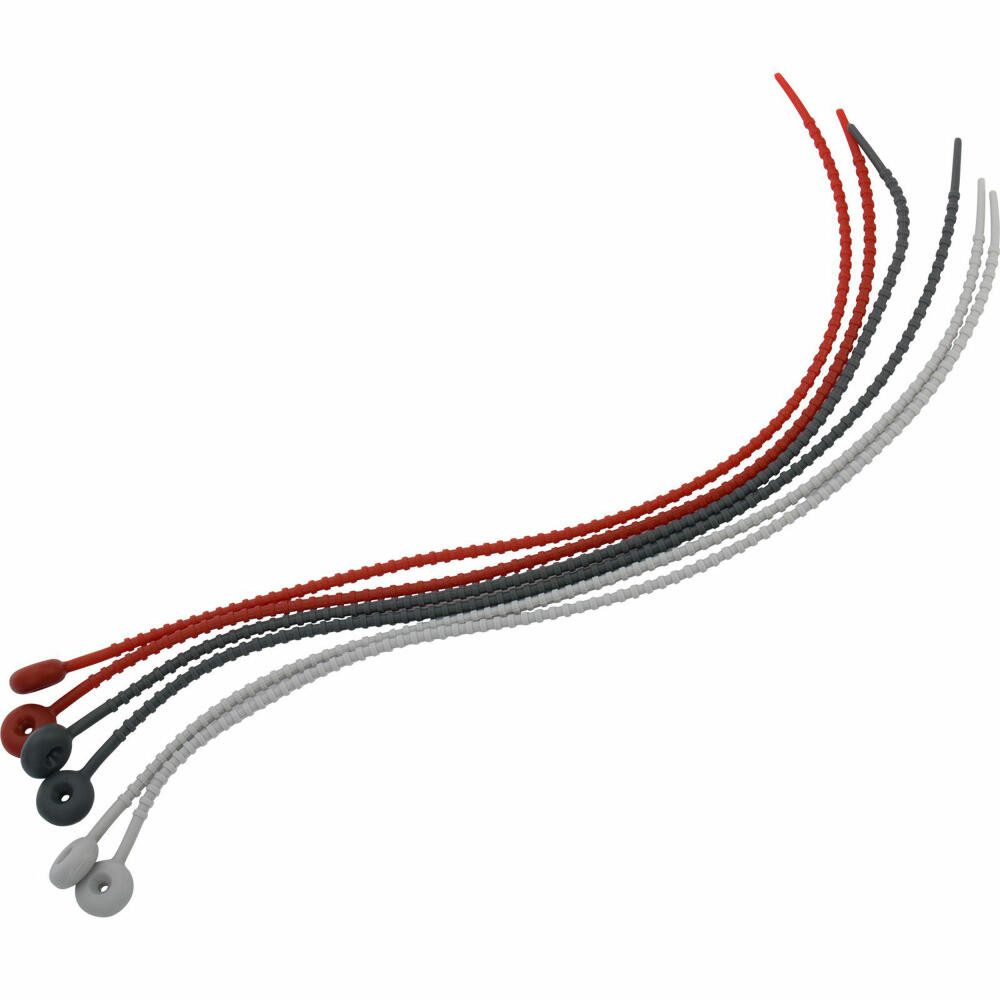 WESTMARK Set 6-tlg., Silikon, Länge: je 40,5 cm, Koch- und Bratschnüre Küchengarn