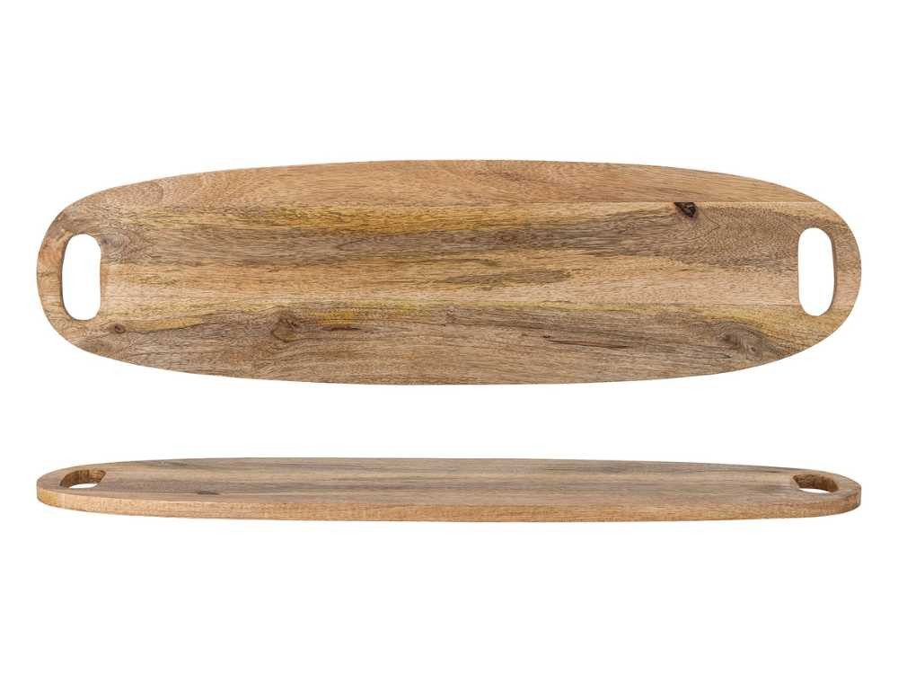 Bloomingville Schneidebrett Bloomingville Schneidebrett VANEZA Mango Holz 76x20 cm, Holz