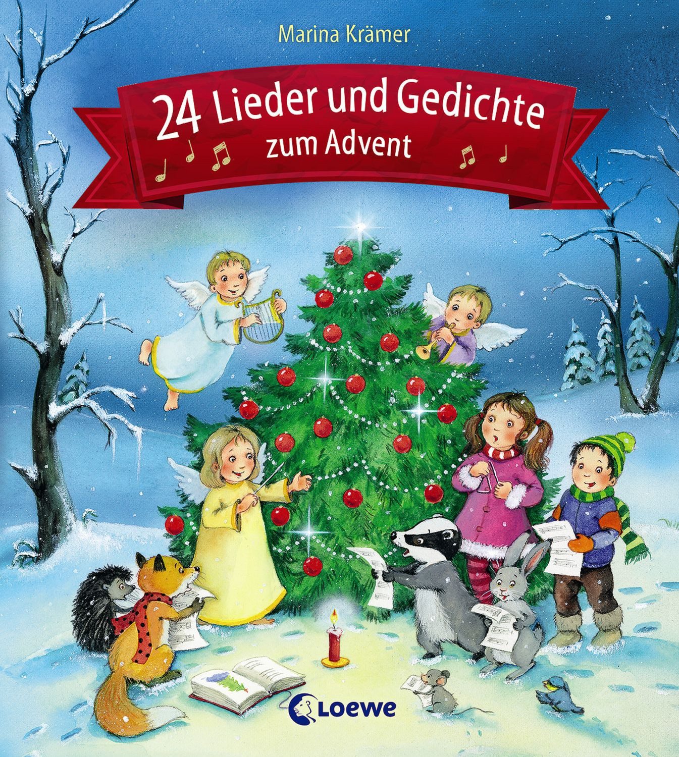 24 Lieder und Gedichte zum Advent Weihnachtlicher Sammelband zum gemei / diverse
