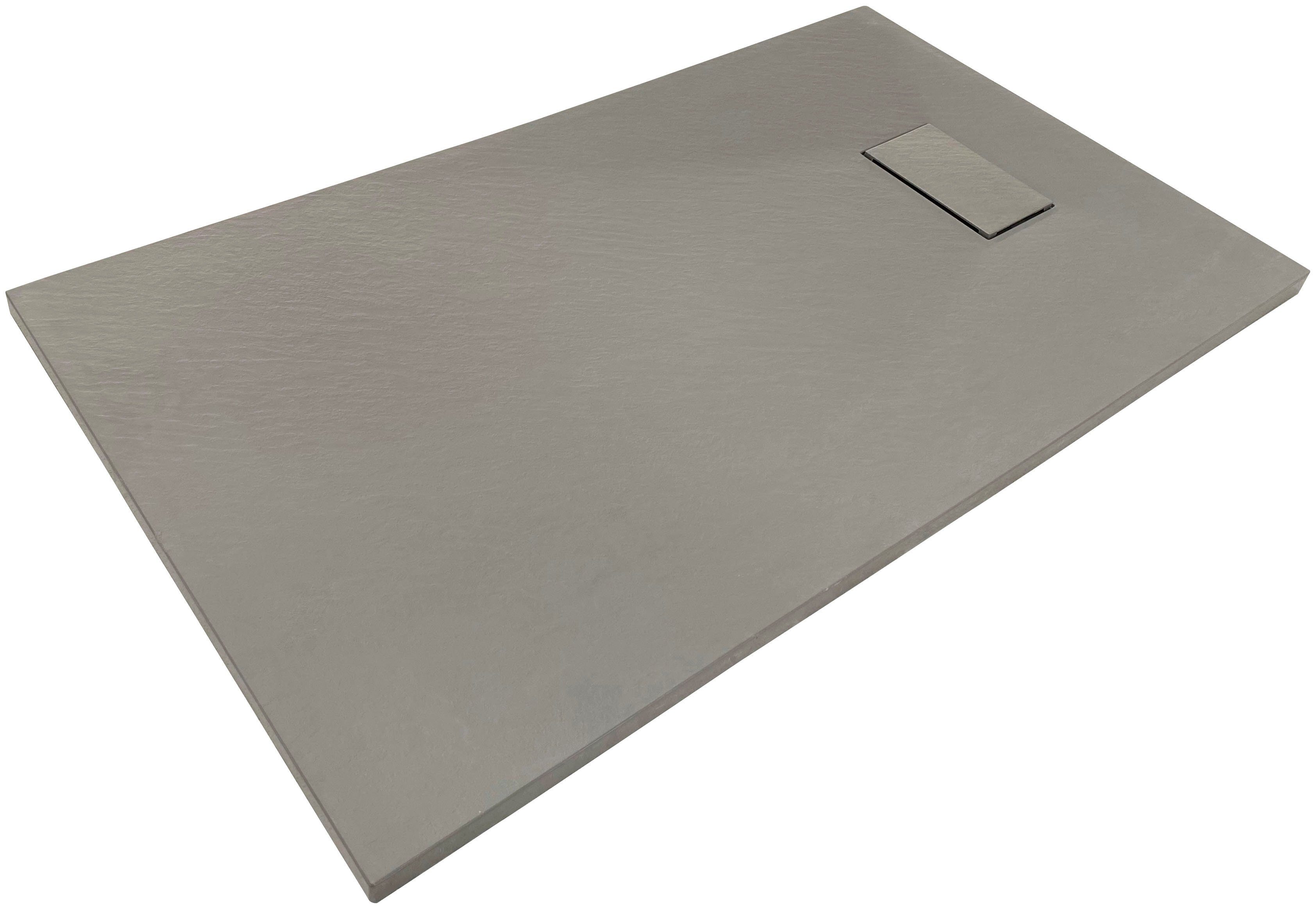 Sanotechnik Duschwanne SMC Brausetasse, rechteckig, LxB: 90x90cm; schneidbar