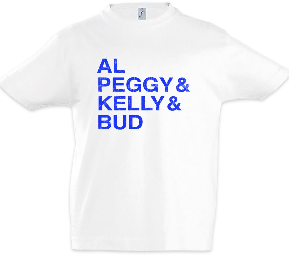 Print-Shirt Married With Names Kinder T-Shirt Eine Al Schrecklich Children Nette
