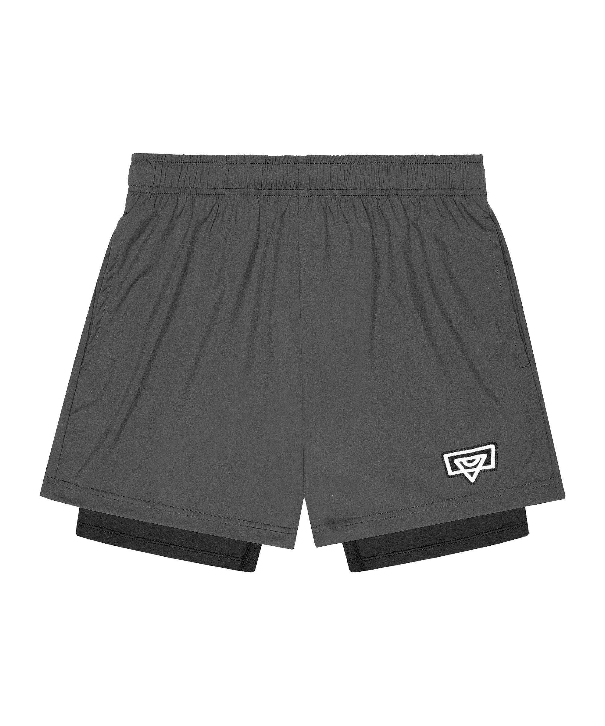 Bucketz Jogginghose Bucketz 2in1 New School Short Shorts Unisex