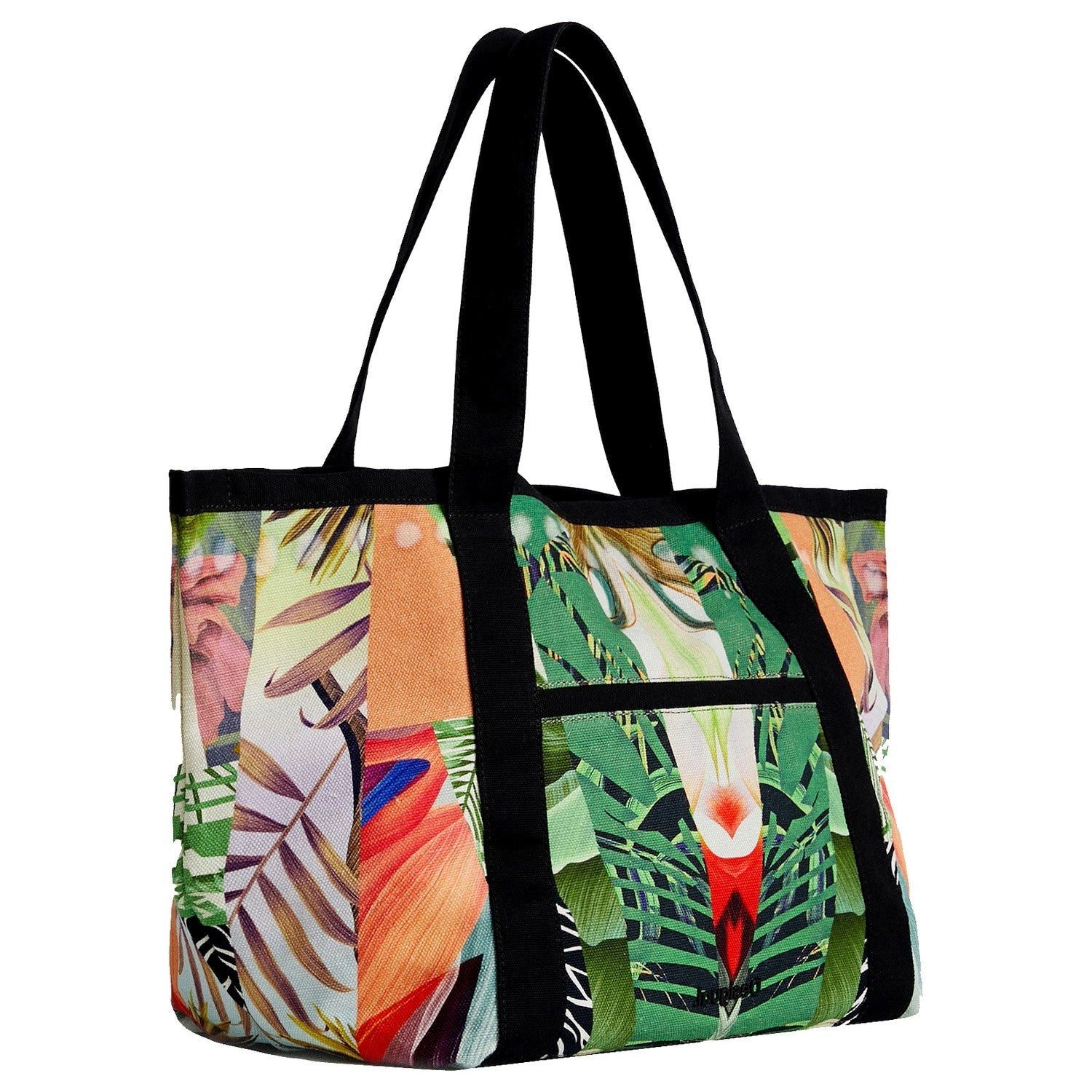 Desigual Shopper Bols Urban Beach Merida Rev - Shopper 57 cm (musgo)