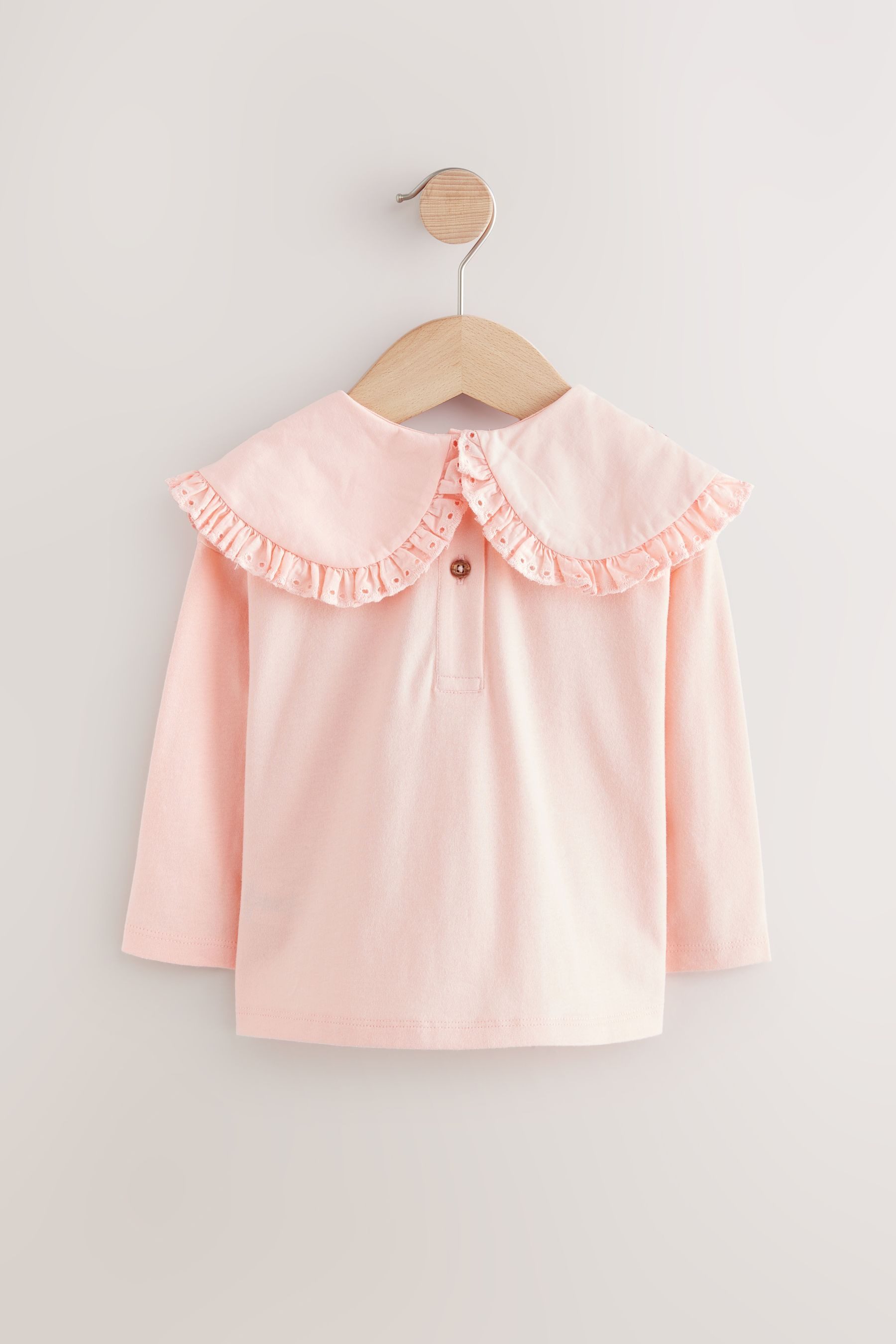 Next Langarmshirt Langarmshirt mit Kragen aus günstig online kaufen