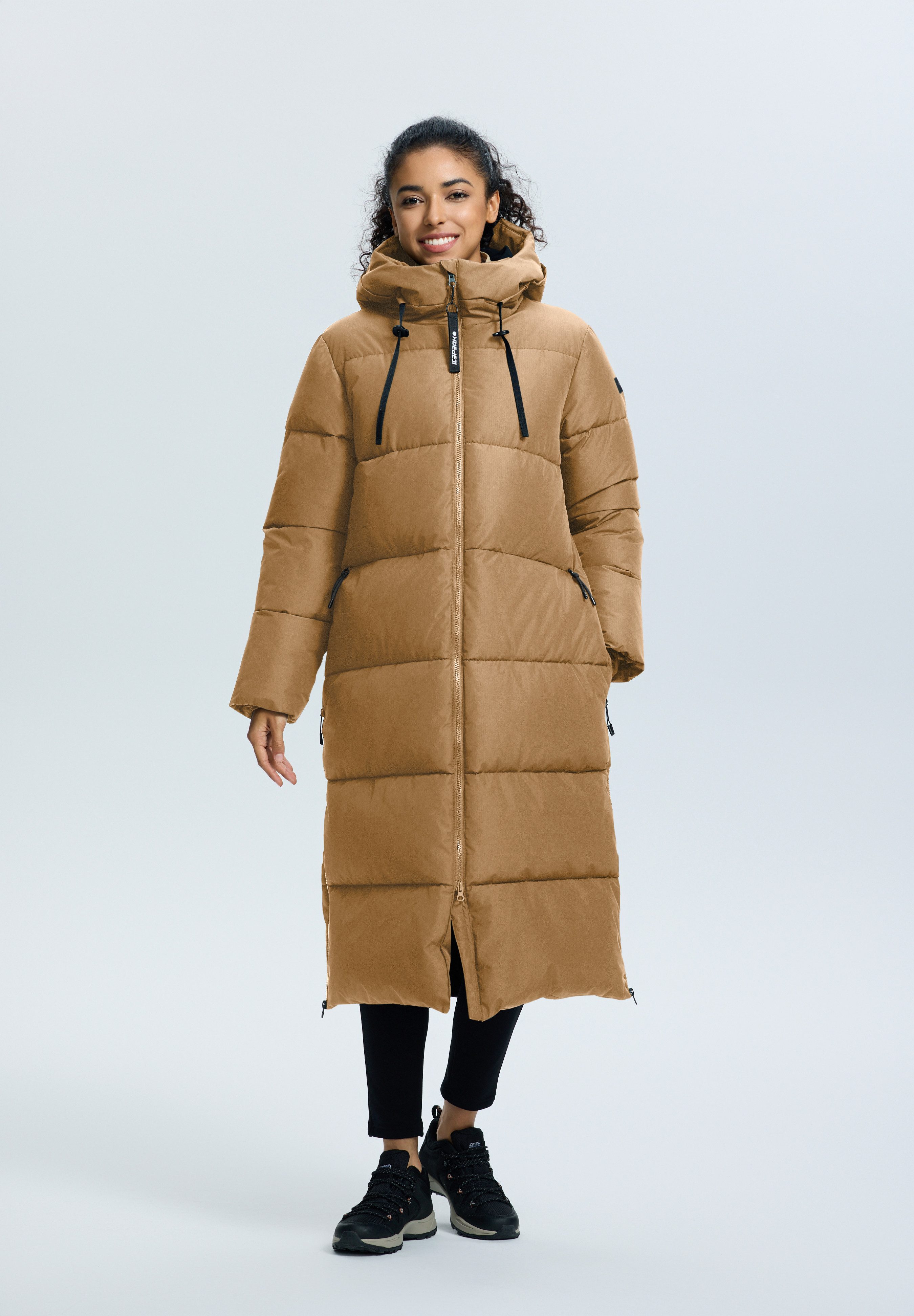 Icepeak Steppmantel ADDIA (1-tlg) wasserdicht mit 10000 mm Wassersäule, winddicht, sportlicher Stil