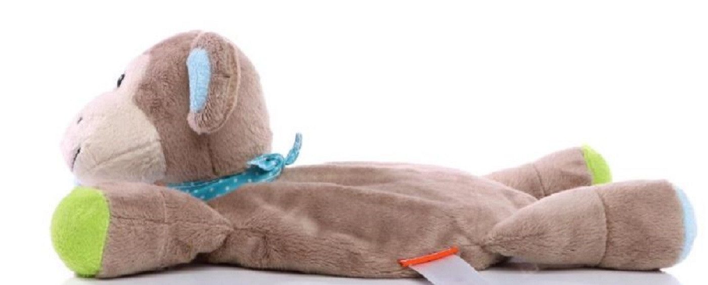 mbw Wärmekissen Plüschtier, Tierform, Warmtier / Kinderkissen, Kirschkernkissen, (2-tlg), Kinder kuscheligen Stofftier, Körnerkissen, Kissen, Tiermotiven