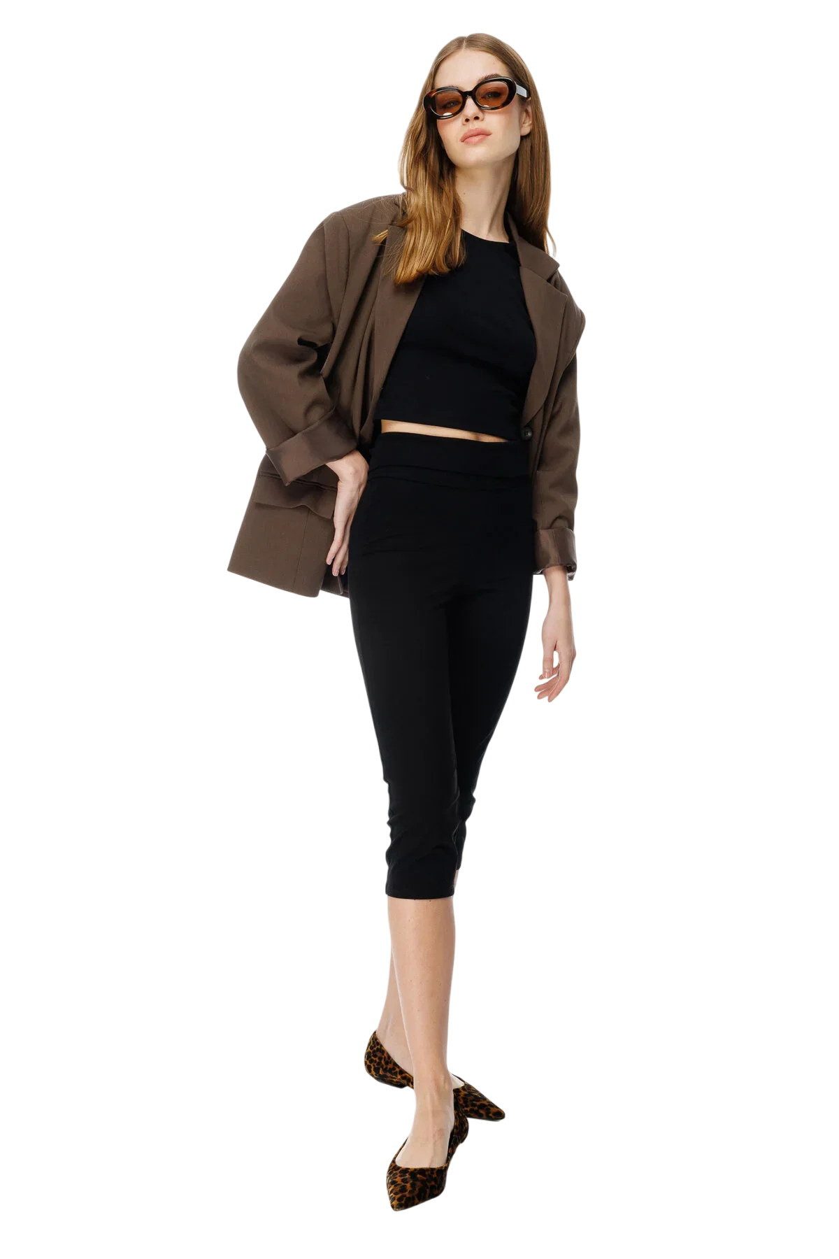 Alexa Dash Leggings Hohe Taille Bermuda Leggings