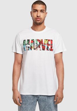 Merchcode T-Shirt Herren Marvel Logo Character Tee (1-tlg)