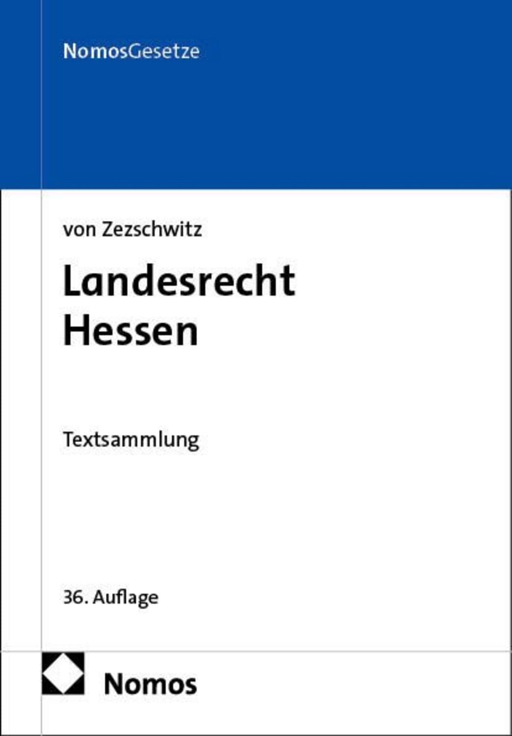 Landesrecht Hessen / diverse