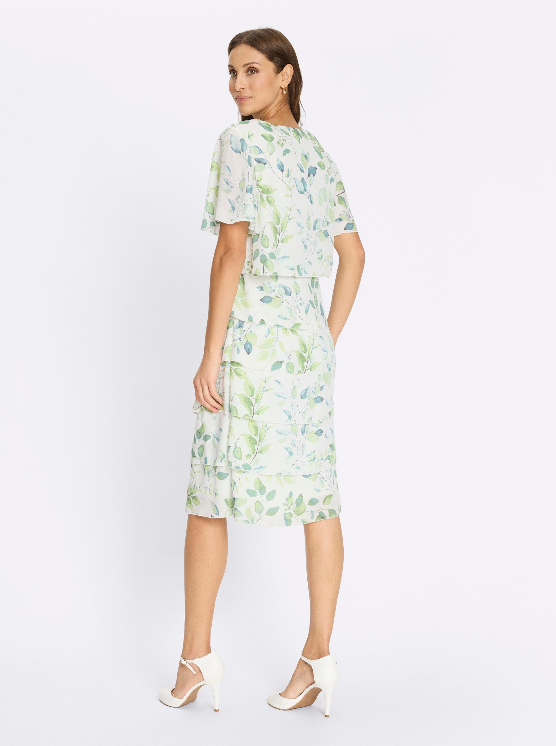 Witt Etuikleid Druck-Kleid Kurzarm