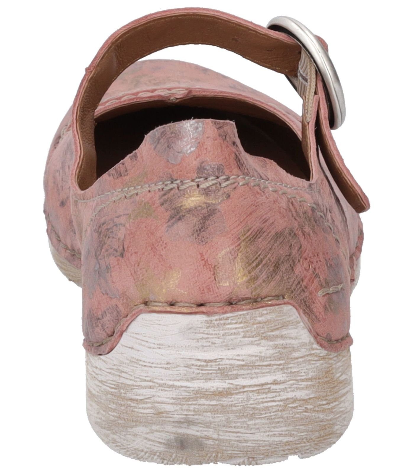 Leder Rosa Ballerinas Seibel Riemchenballerina Josef