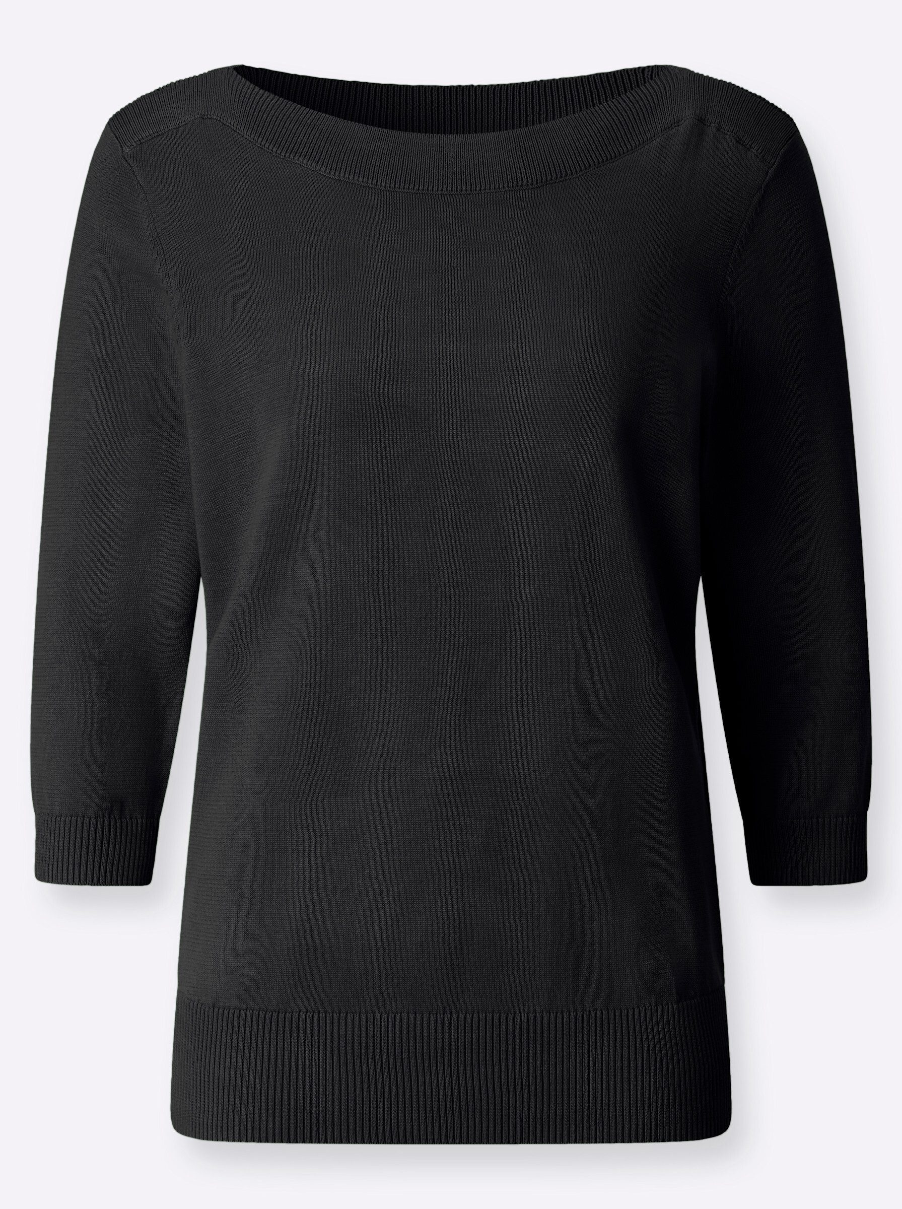 Strickpullover 3/4-Arm-Pullover 3/4-Arm Jersey