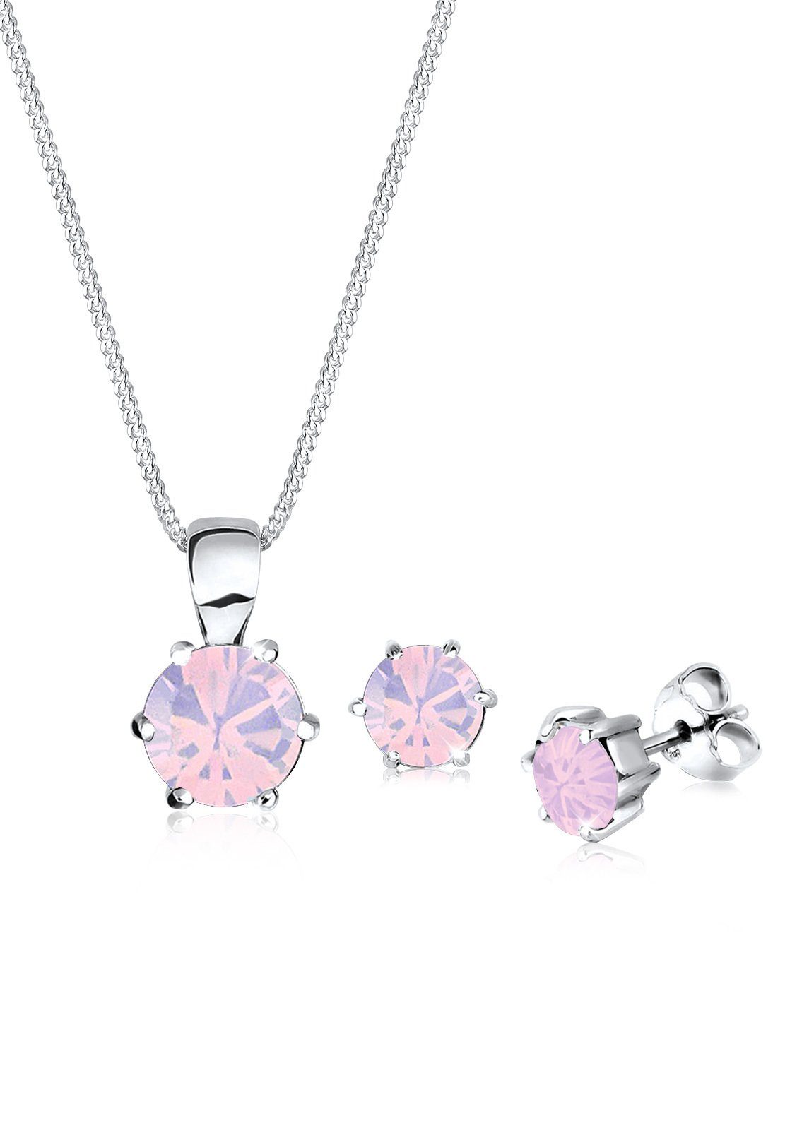 Elli Schmuckset 925 Sterling Silber, mit Kristallen von Swarovski® günstig online kaufen