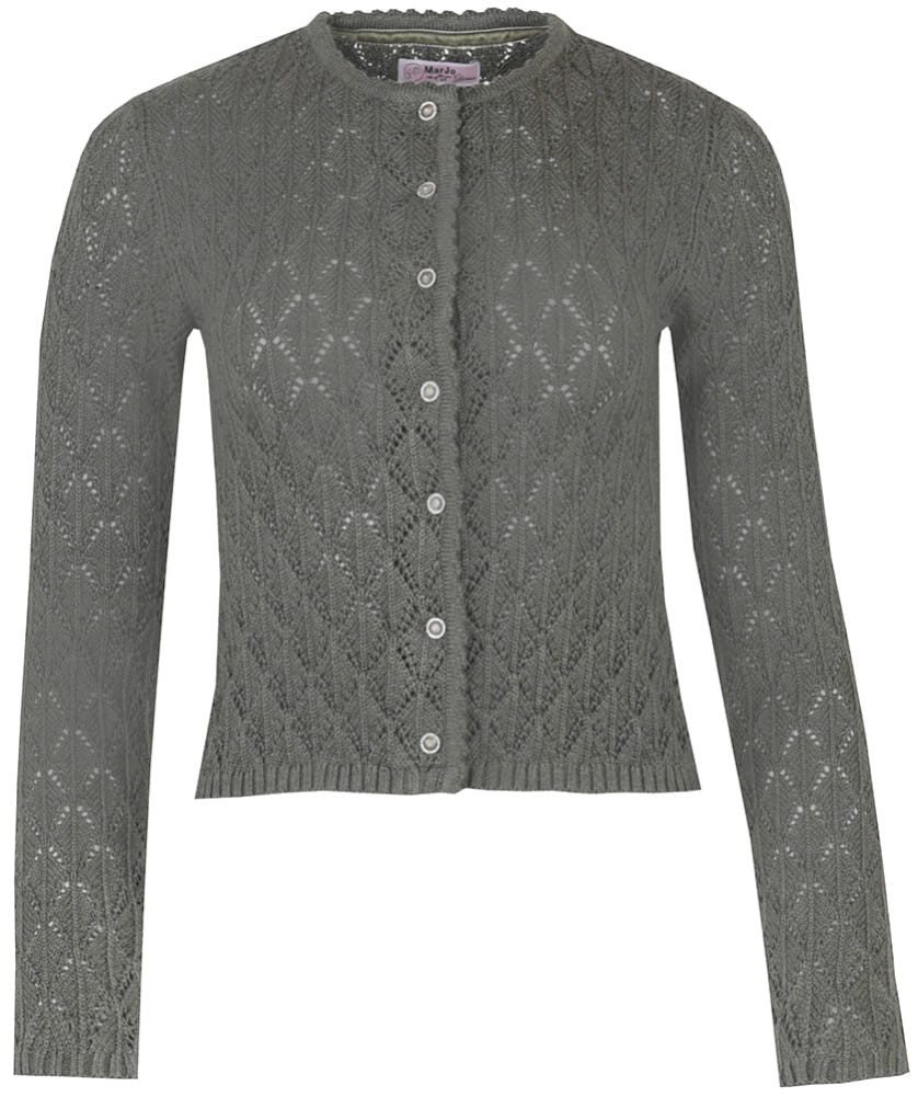 Strickjacke Trachtenstrickjacke Waldstetten schilf