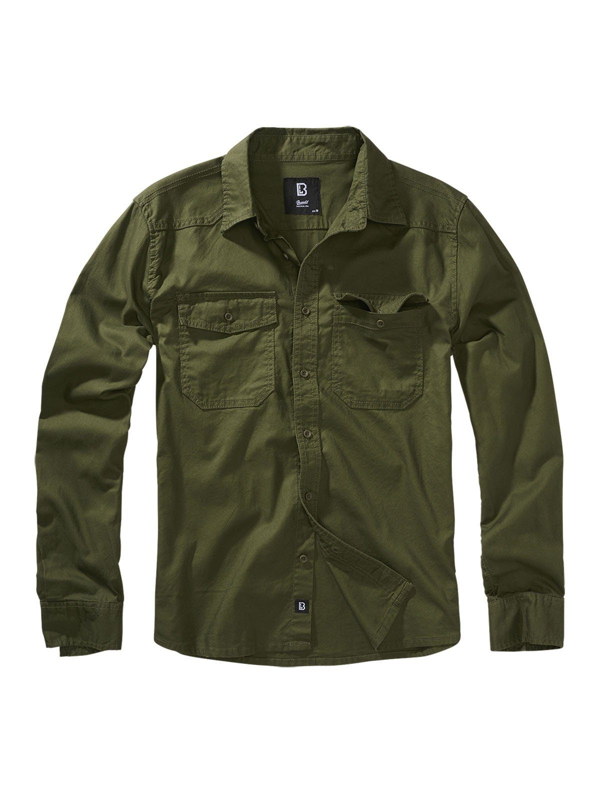 Brandit Langarmhemd 4030-1 Brandit Flanellshirt US günstig online kaufen