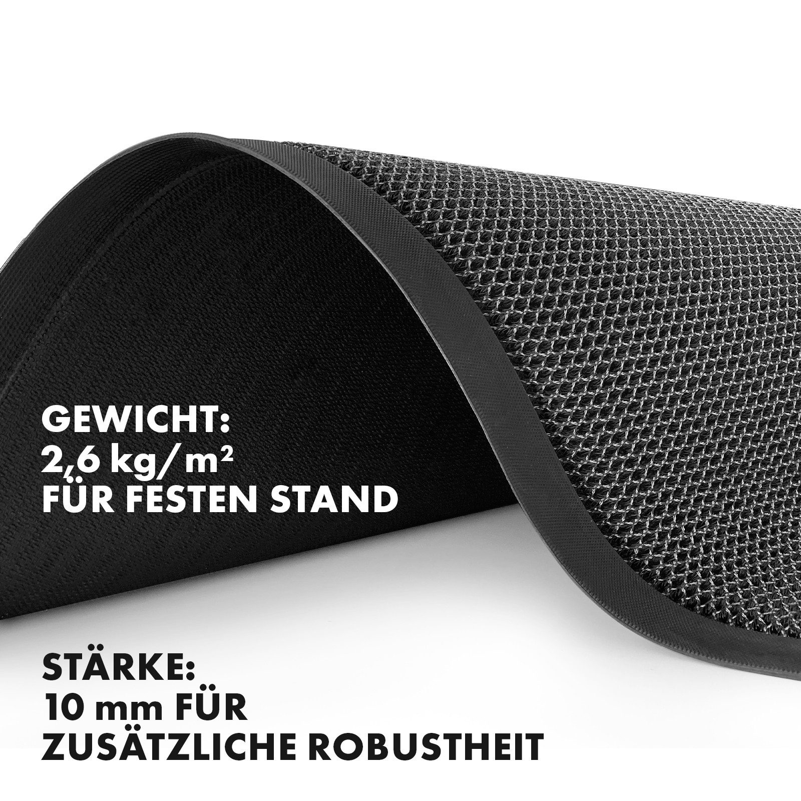 Floordirekt Fußmatte Imperial 1000, Innovatives 3D-Netz zur effektiven Filterung, Verfügbar in 2 Farben und 3 Größen – Bild 5 von 5