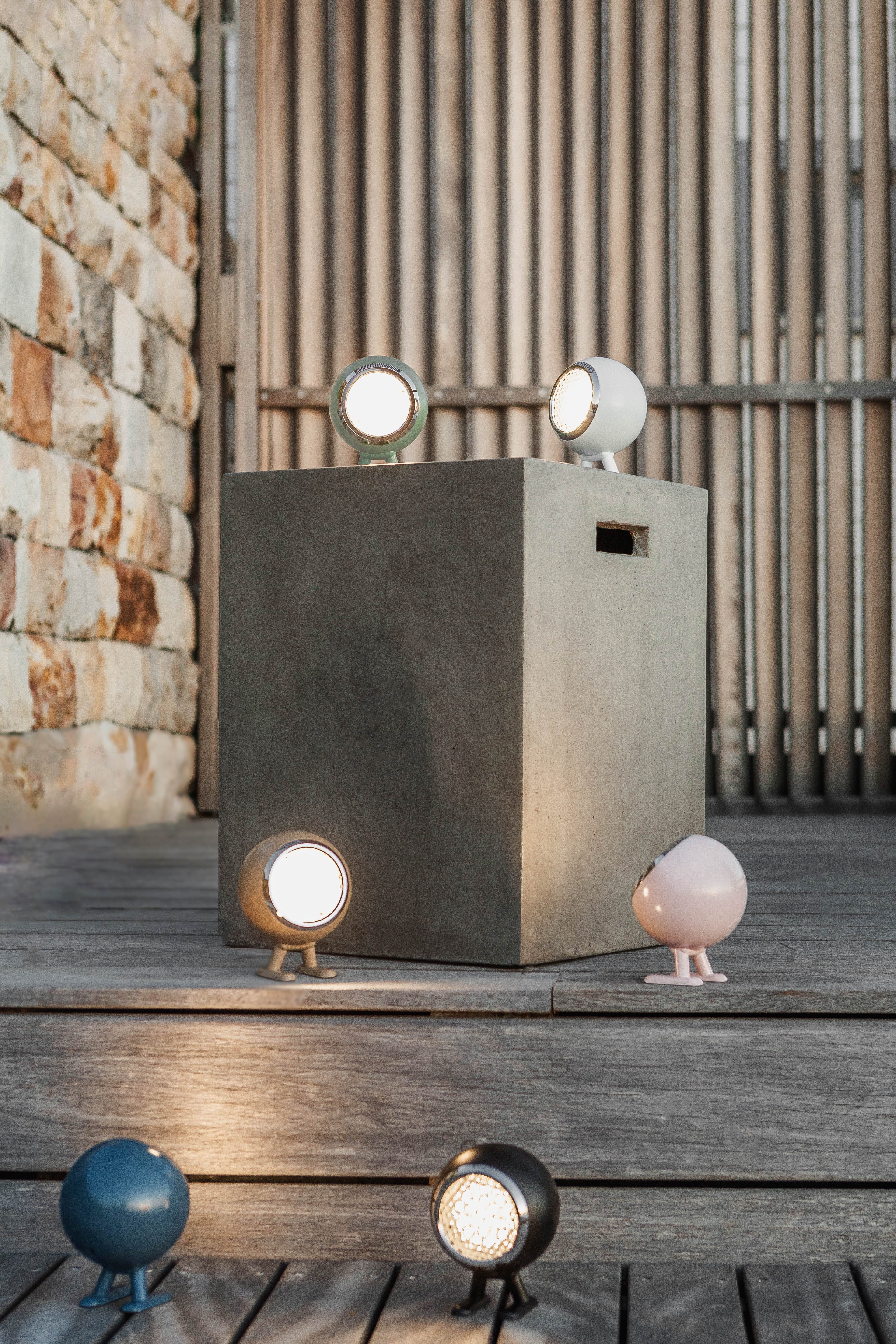 Mr. Wattson LED Tischleuchte AKKU LED Leuchte NORBITT 3.0 in/outdoor smoothie pink