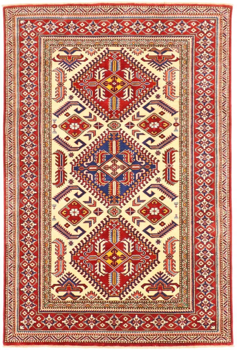 Orientteppich Afghan Shirvan 127x191 Handgeknüpfter Orientteppich, Nain Trading, rechteckig, Höhe: 12 mm