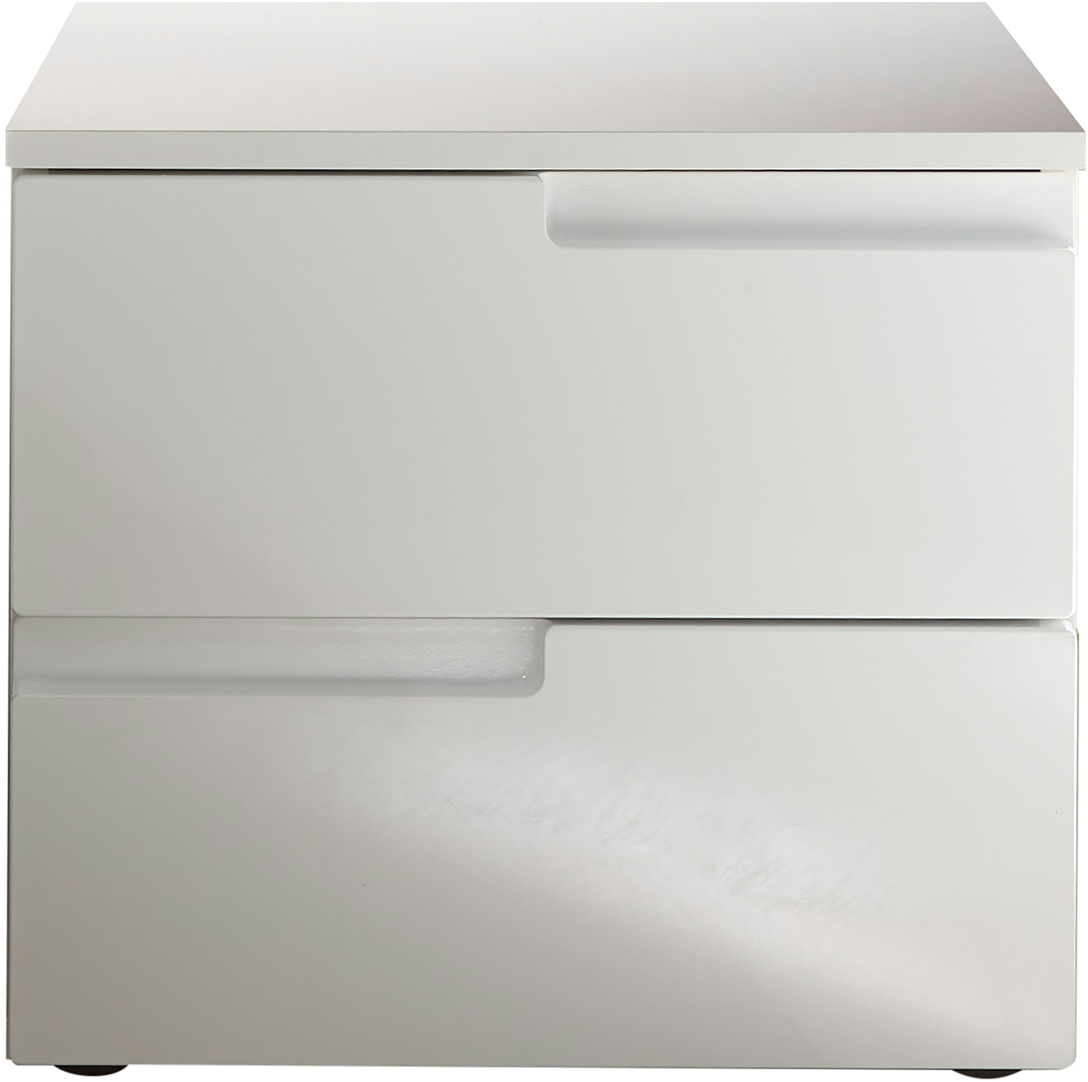 Schlafkontor Nachtkommode Spice Nachttisch, Nachtkonsole, Nachtkästchen, Ausfräsung als Griffmulde und optisches Highlight