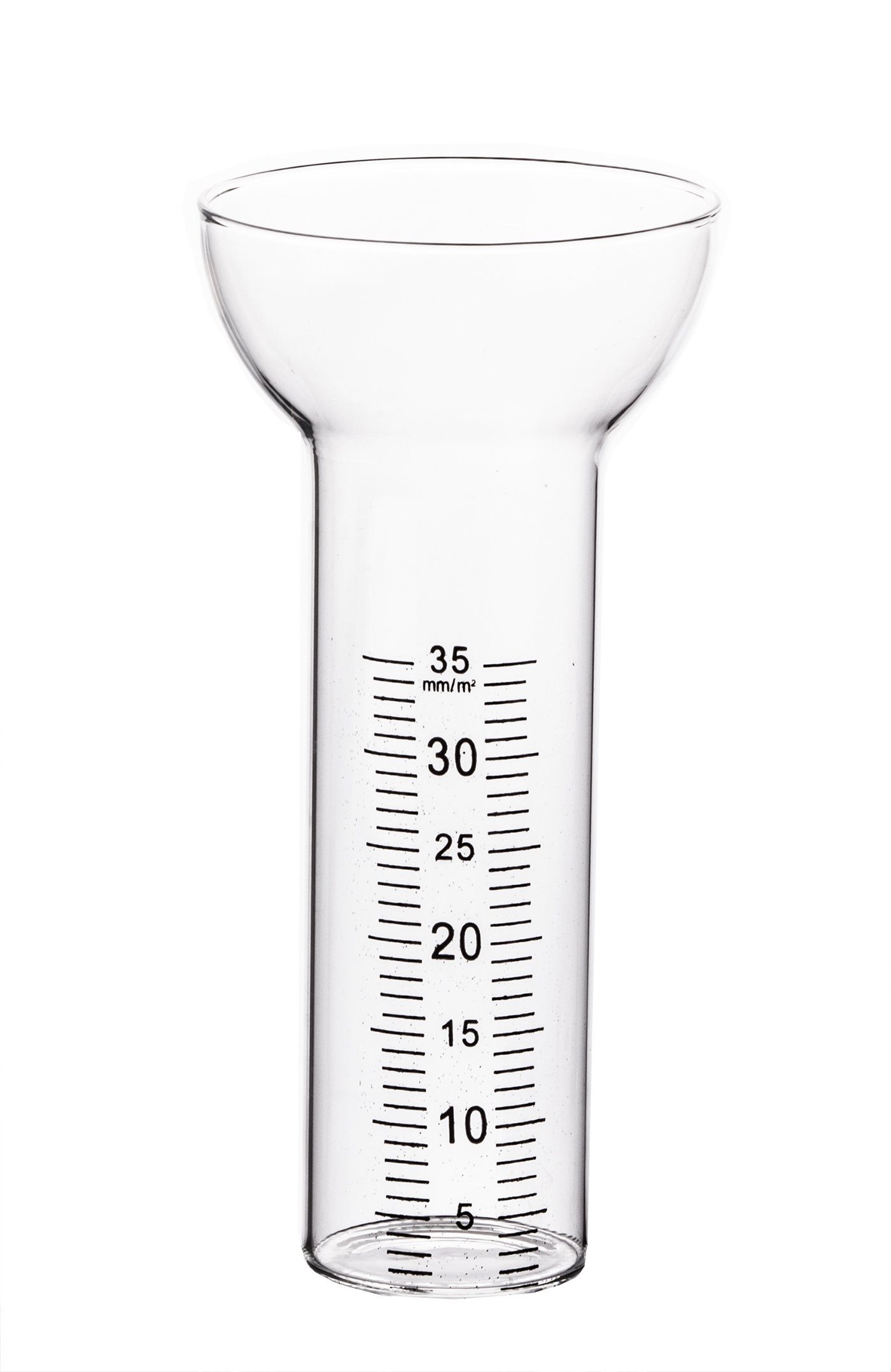 Regenmesser Niederschlagsmesser Für 1-35 mm Messungen Einfach abzulesen aus Glas