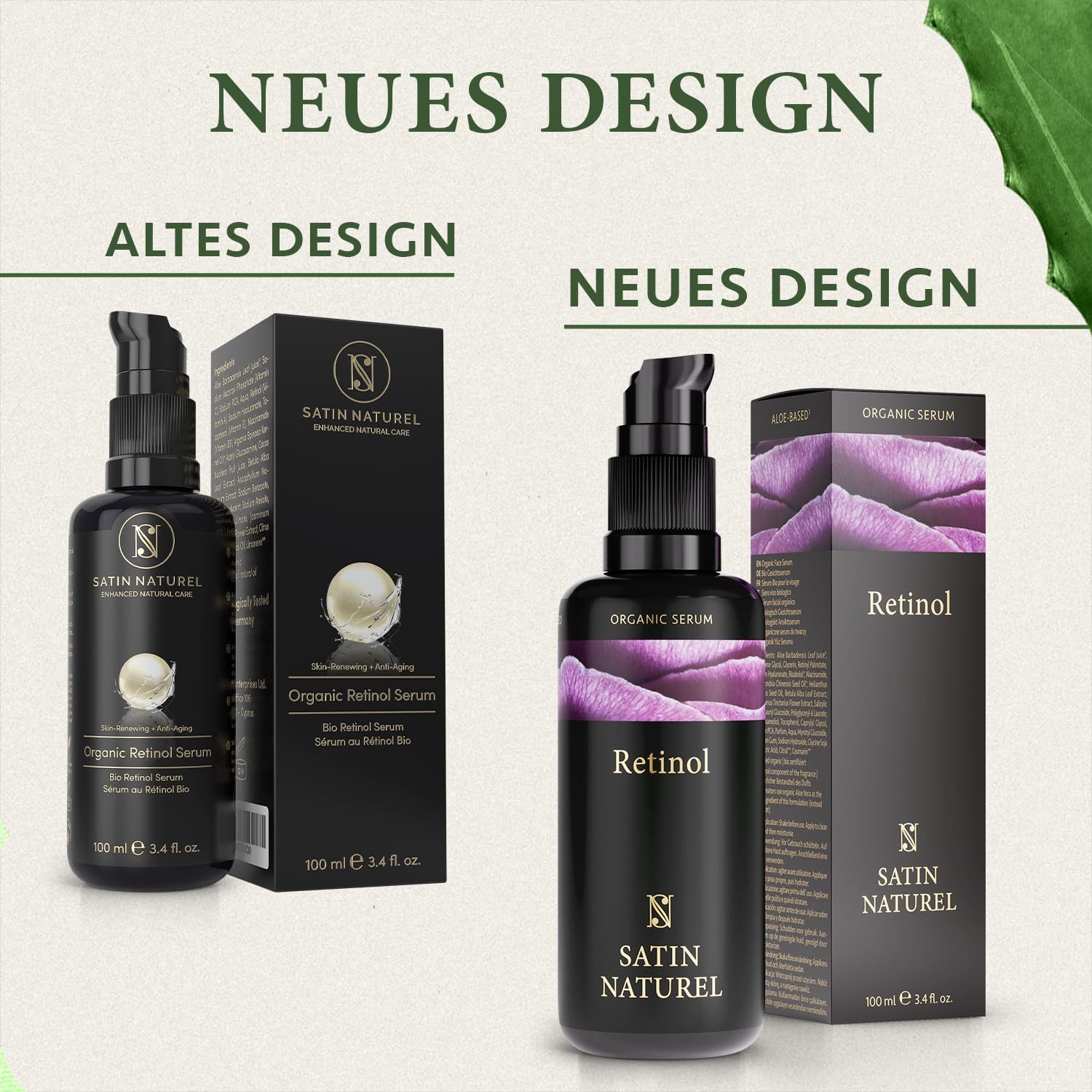 Gesichtsserum Retinol Bio Serum hochdosiert