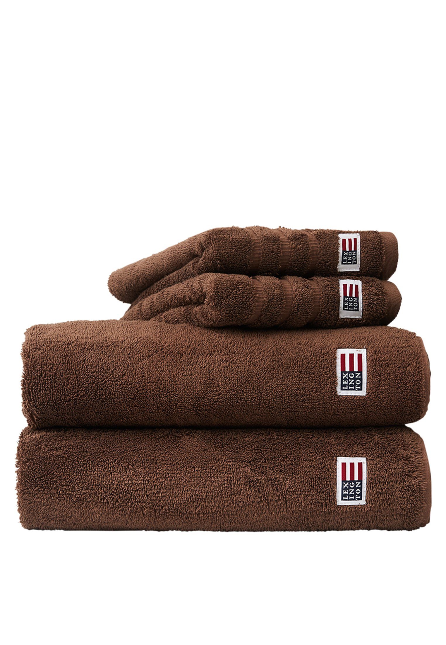 brown Handtuch Original Lexington Towel hazel