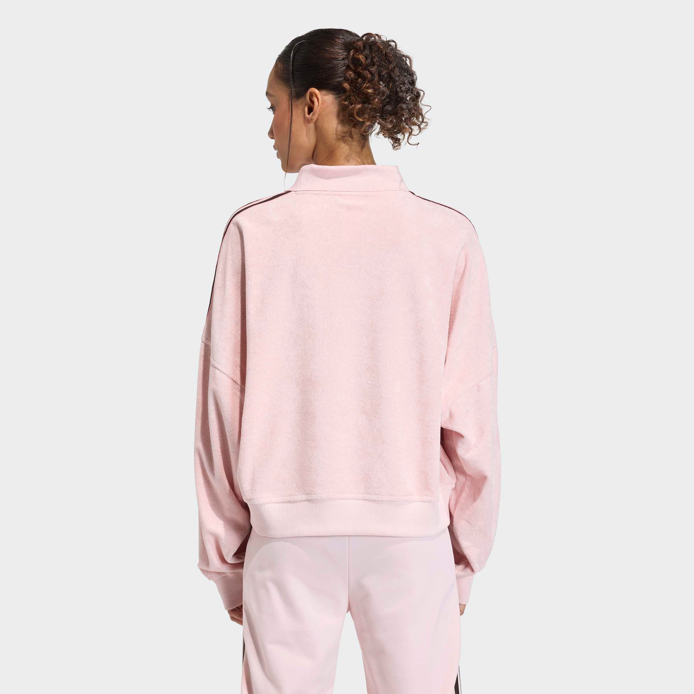 adidas Originals Poloshirt TERRY TOWEL V NECK LONG SLEEVES günstig online kaufen