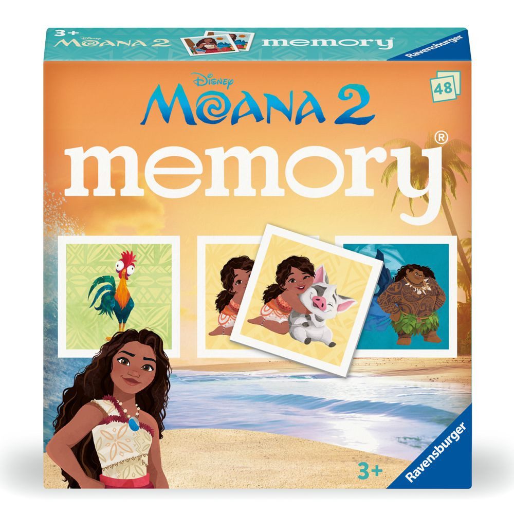 Ravensburger Spiel Mini Memory® Vaiana 48 Bildkarten Ravensburger Kinder Legespiel, Memory