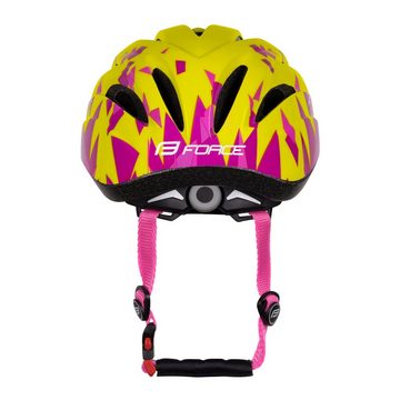 FORCE Fahrradhelm Helm-Junior FORCE ANT fluo-pink S-M