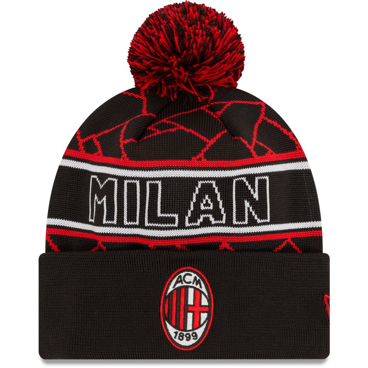 Fleecemütze Bommel SPORT BEANIE AC Mailand
