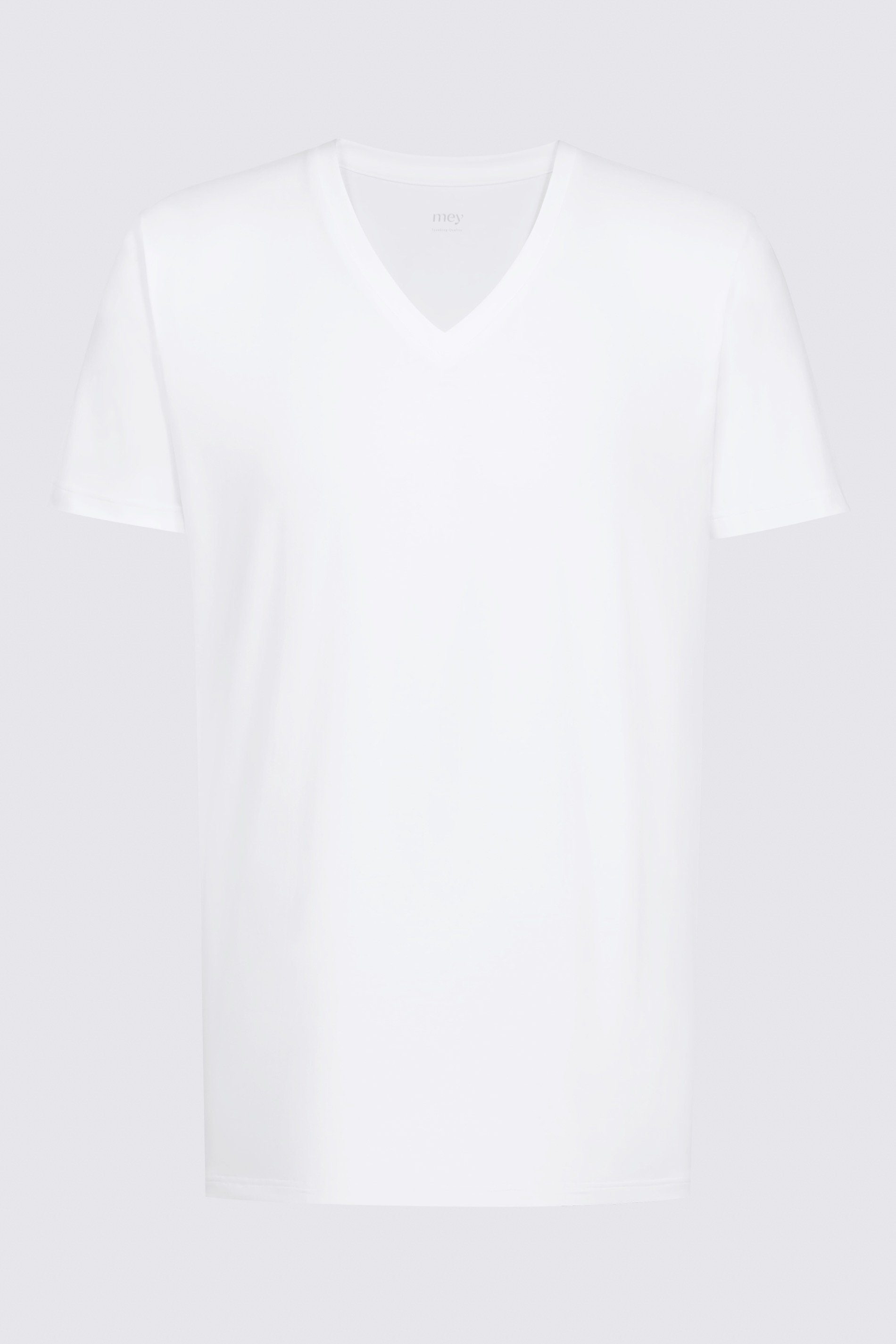 Kurzarmshirt Mey Herren V-Neck Serie Dry Cotton Colour Uni
