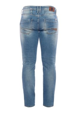 Le Temps Des Cerises Slim-fit-Jeans mit trendigen Used-Details