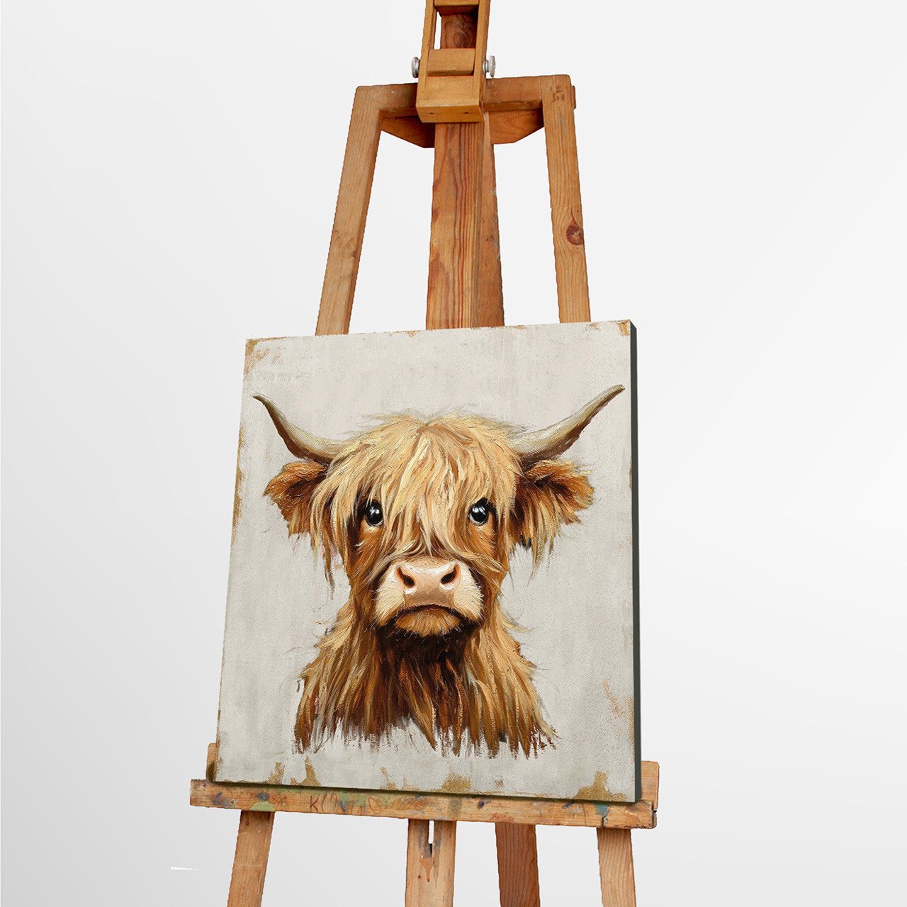 ArtUniverse Gemälde Cattle 60x60 cm, Cattle