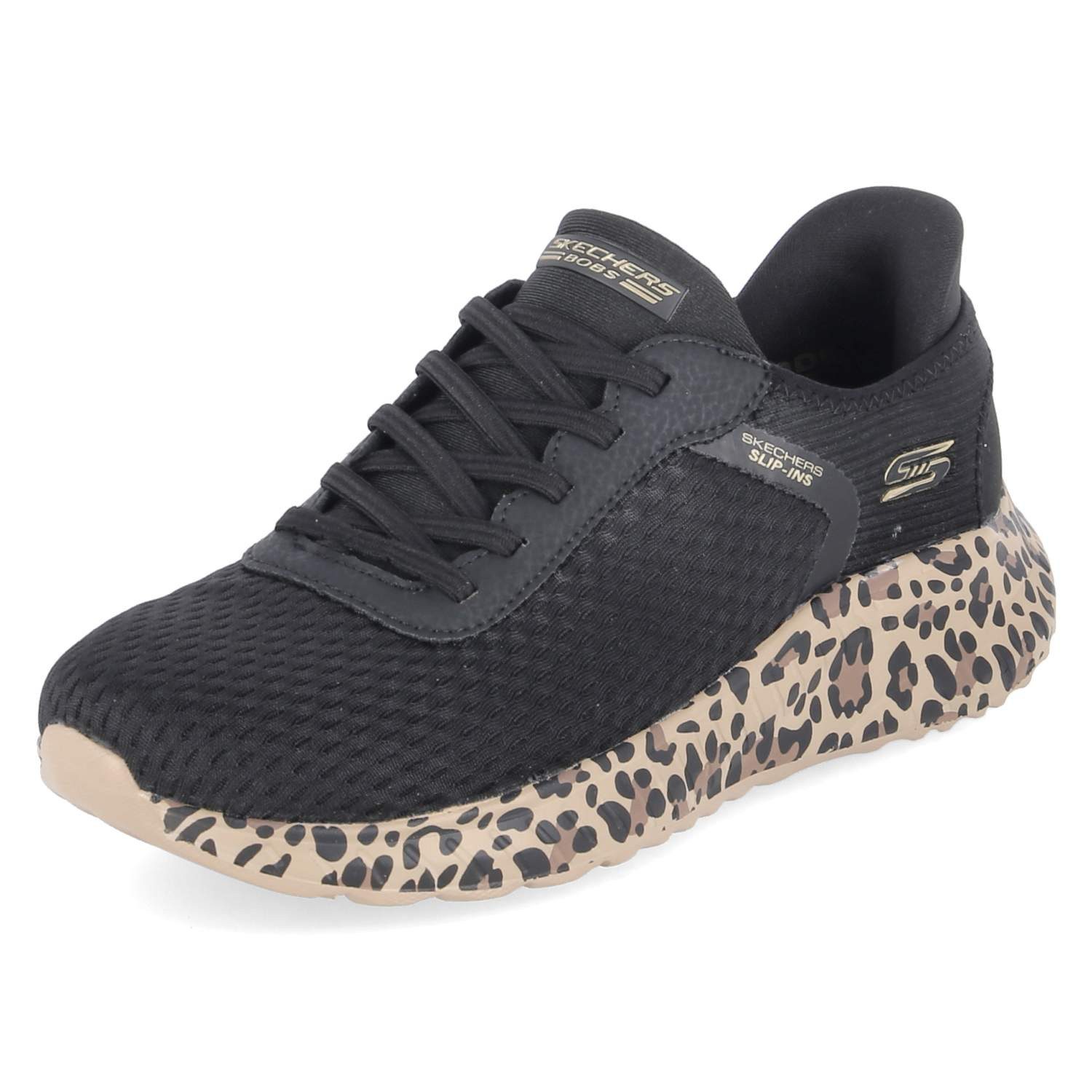 Skechers Skechers 117246 BLK Damen Textil schwarz Schnürschuh günstig online kaufen