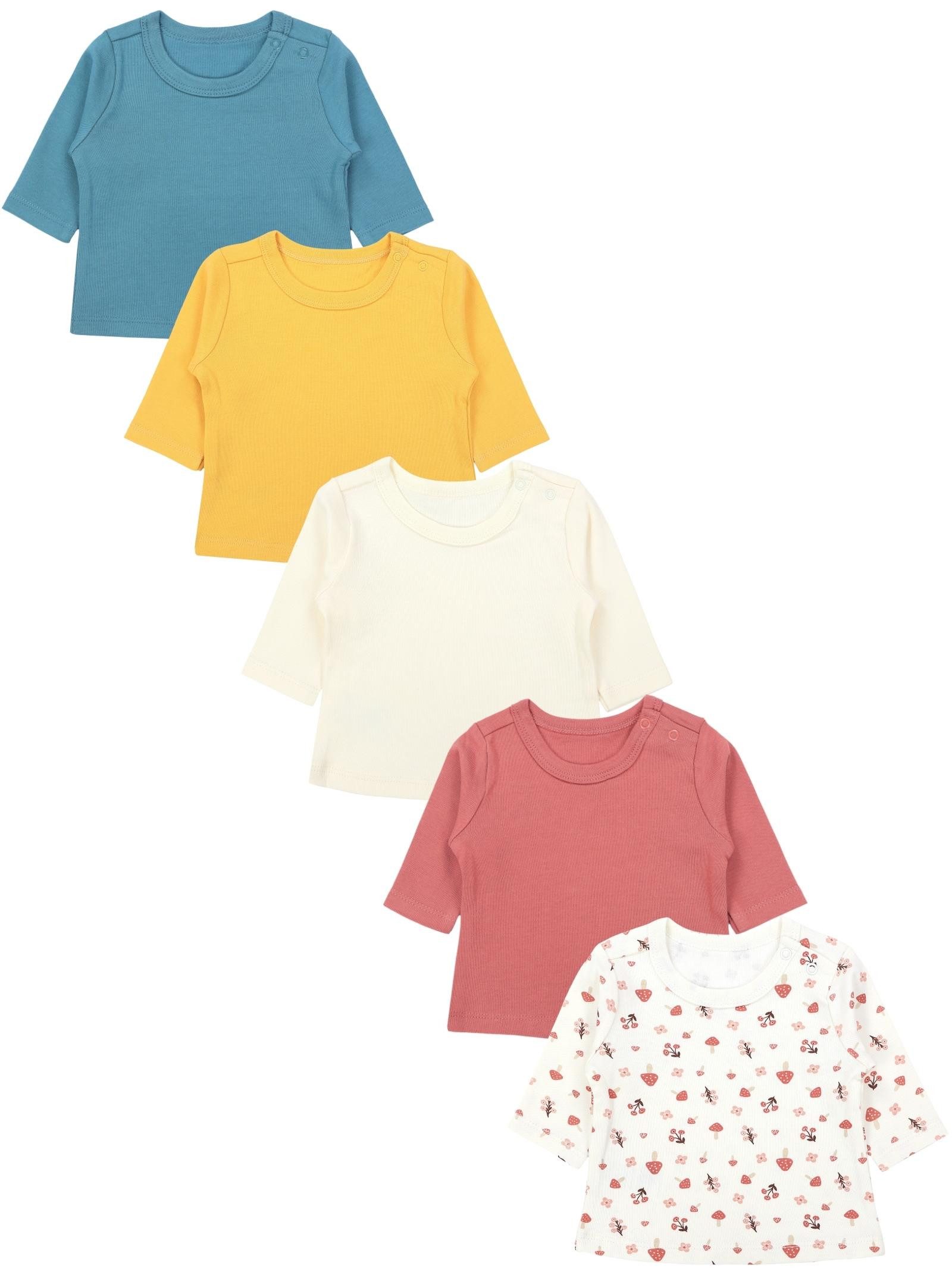 TupTam Langarmshirt TupTam Baby Mädchen Langarmshirt 5er Set