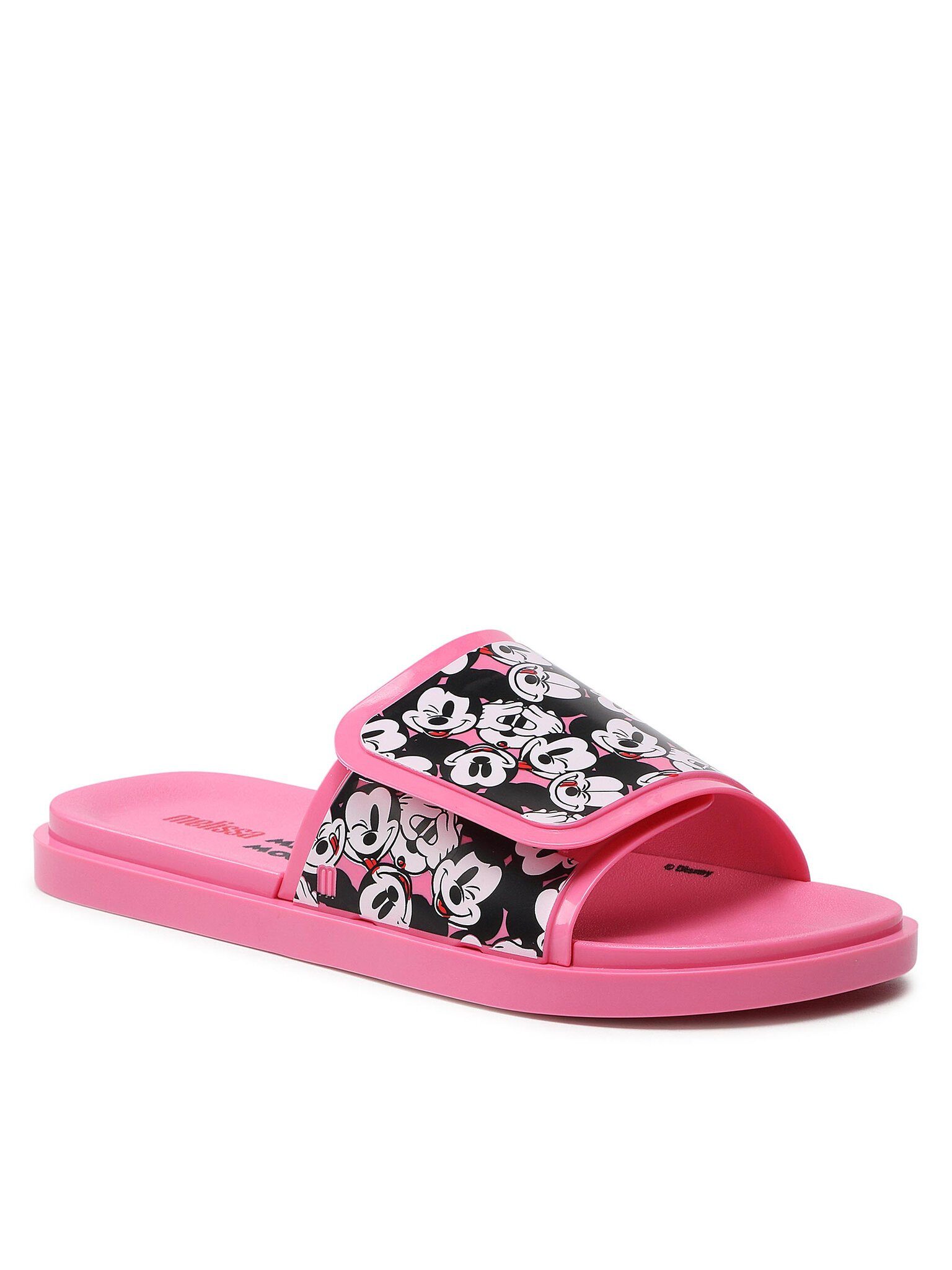 MELISSA Pantoletten Groovy + Mickey Mouse 33632 Pink AC404 Pantolette