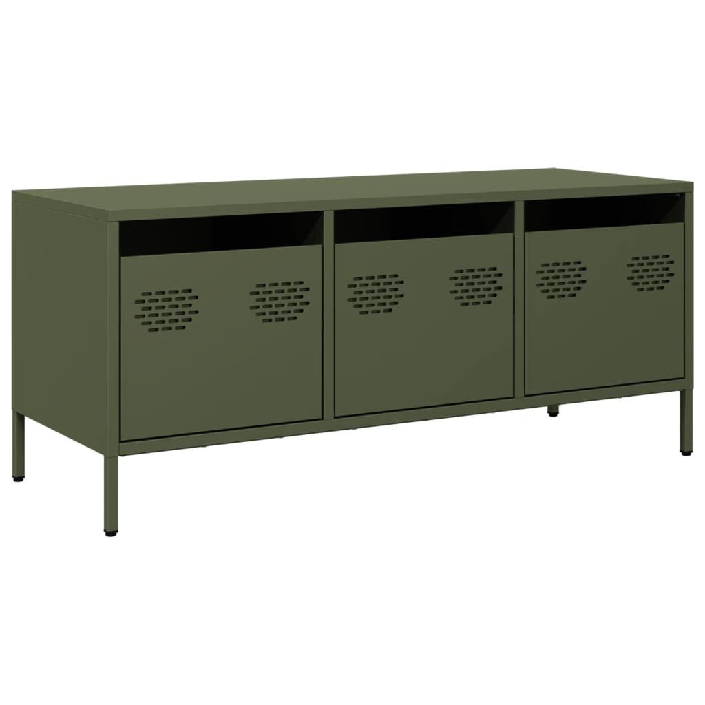 vidaXL TV-Schrank TV-Schrank Olivgrün 101,5x39x43,5 cm günstig online kaufen