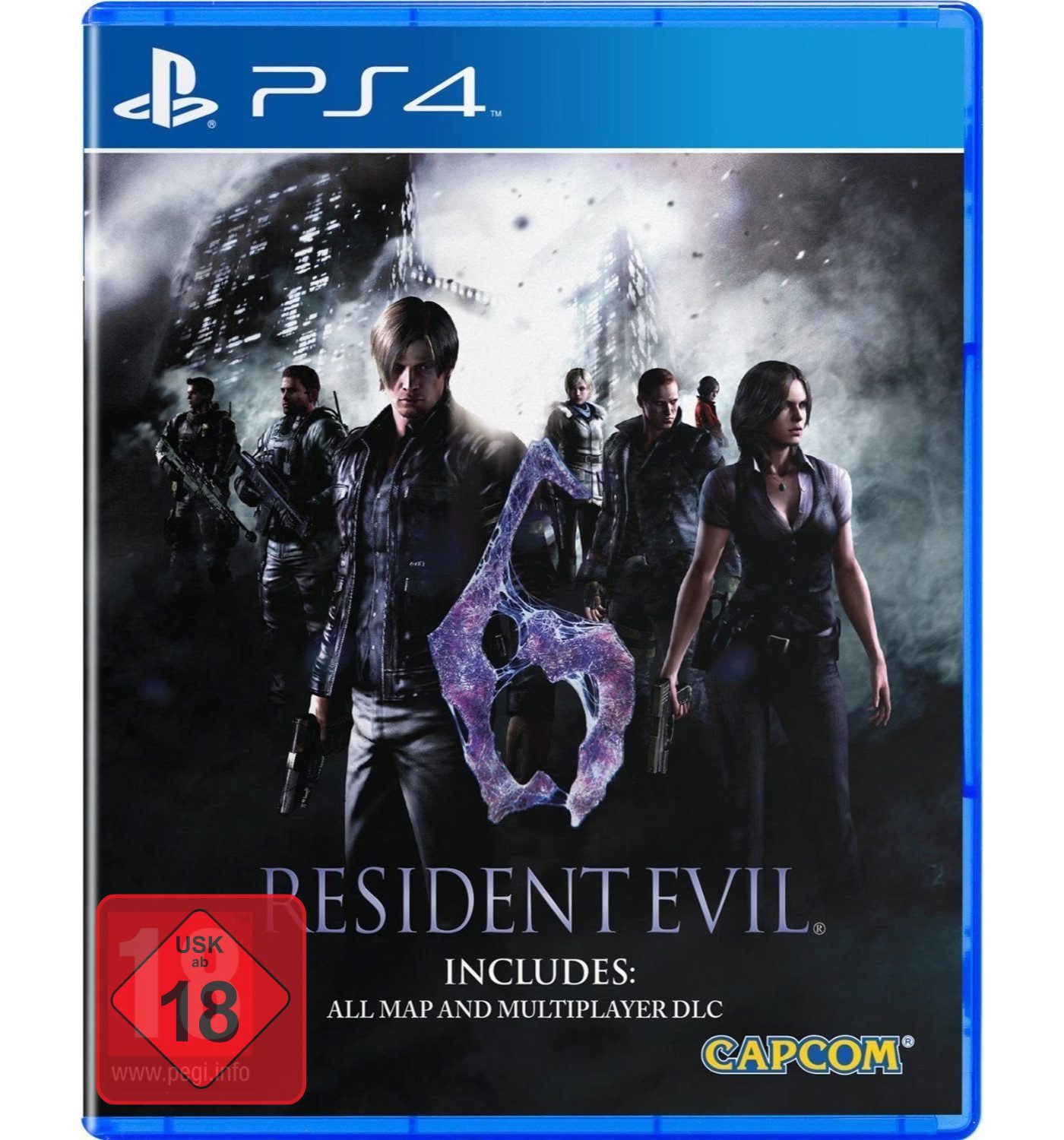 Resident Evil 6 [PlayStation 4] (Blu-ray Disc), PlayStation 4